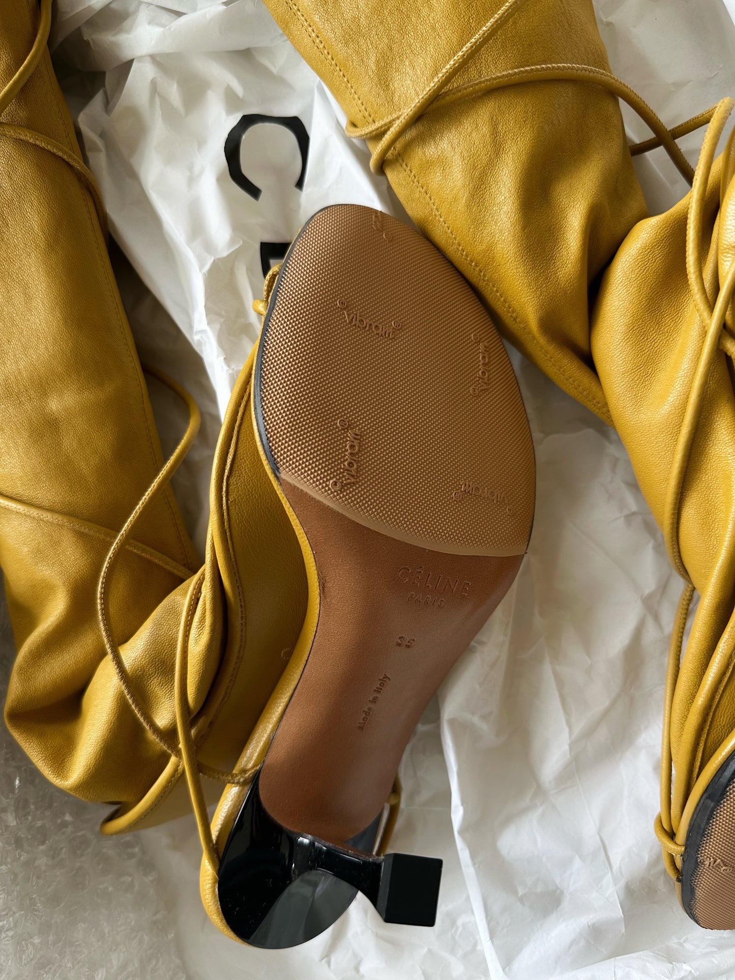 CÉLINE naked wrap heels