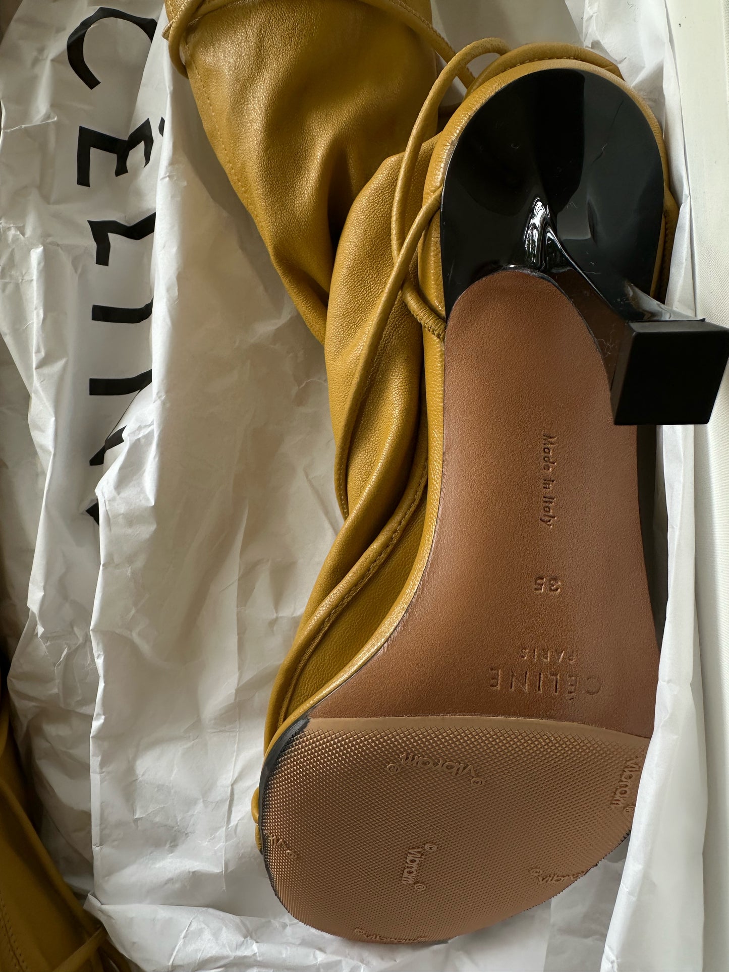 CÉLINE naked wrap heels