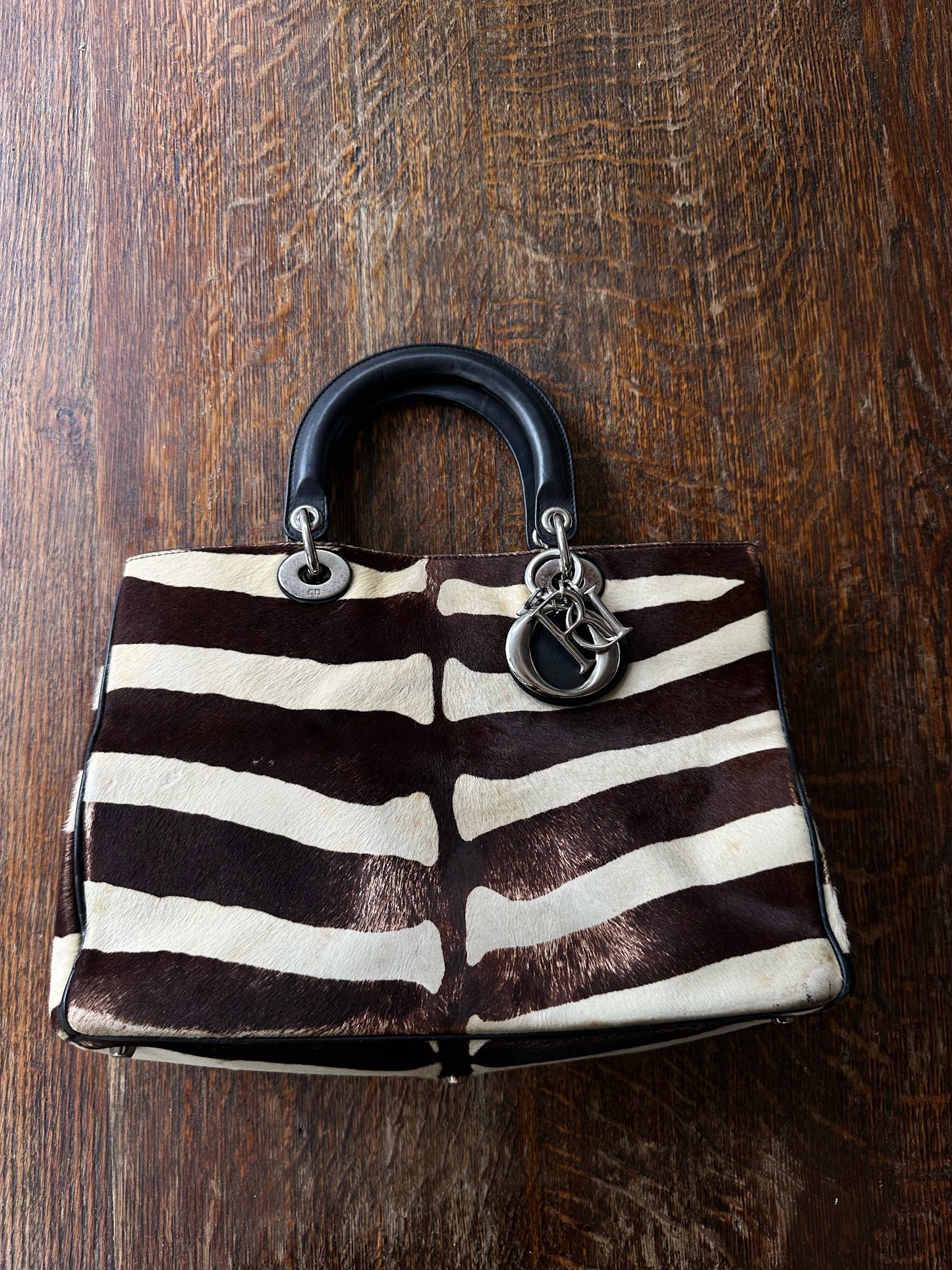 DIOR vintage zebra 2way bag