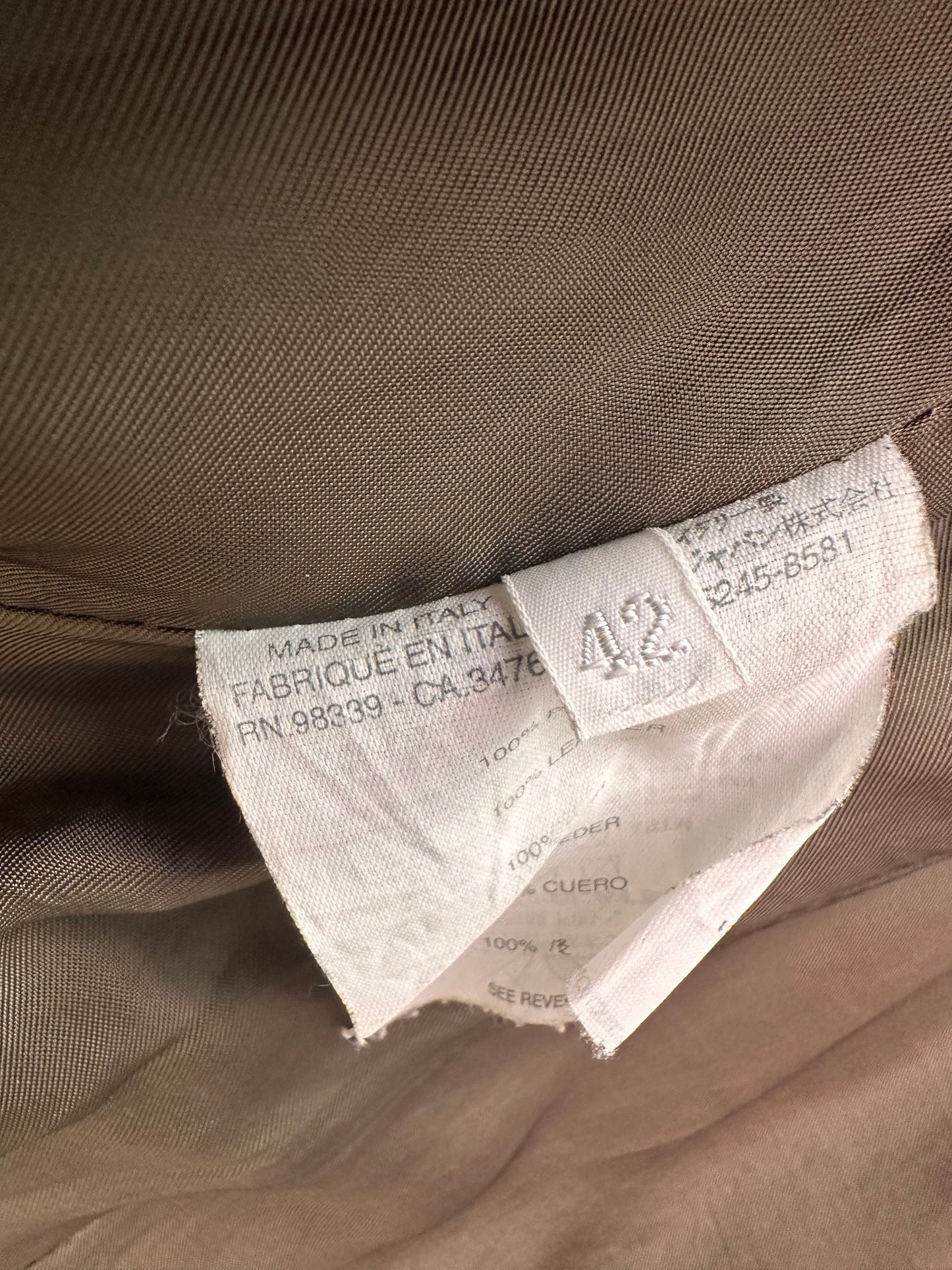 MIU MIU suede blazer