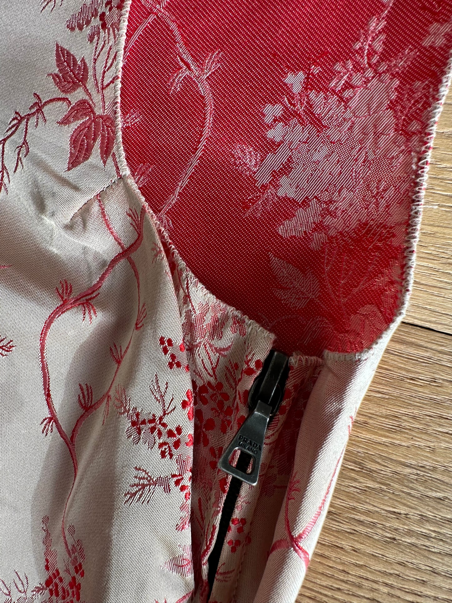 Prada floral 2002 top