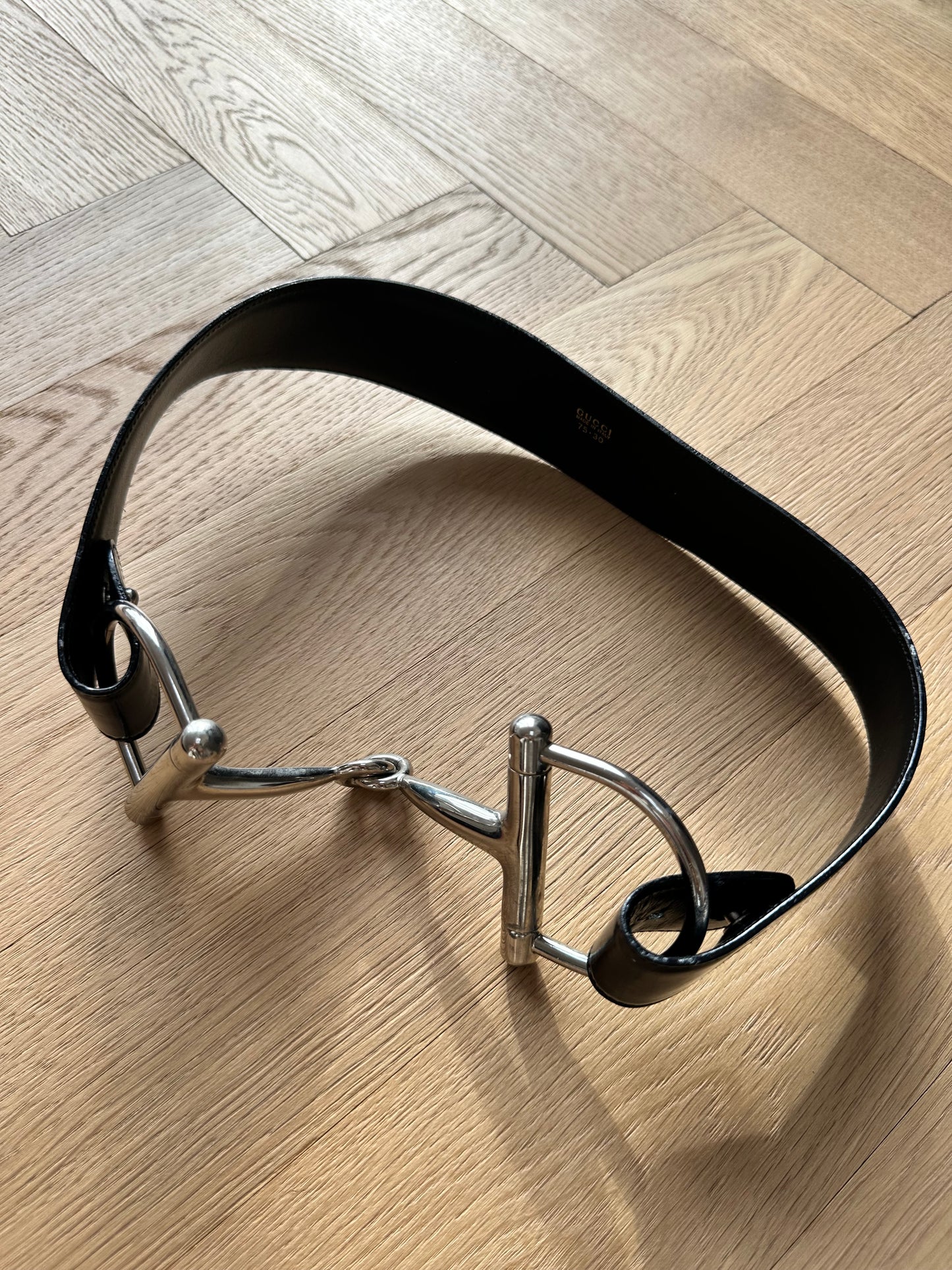 GUCCI horsebit belt