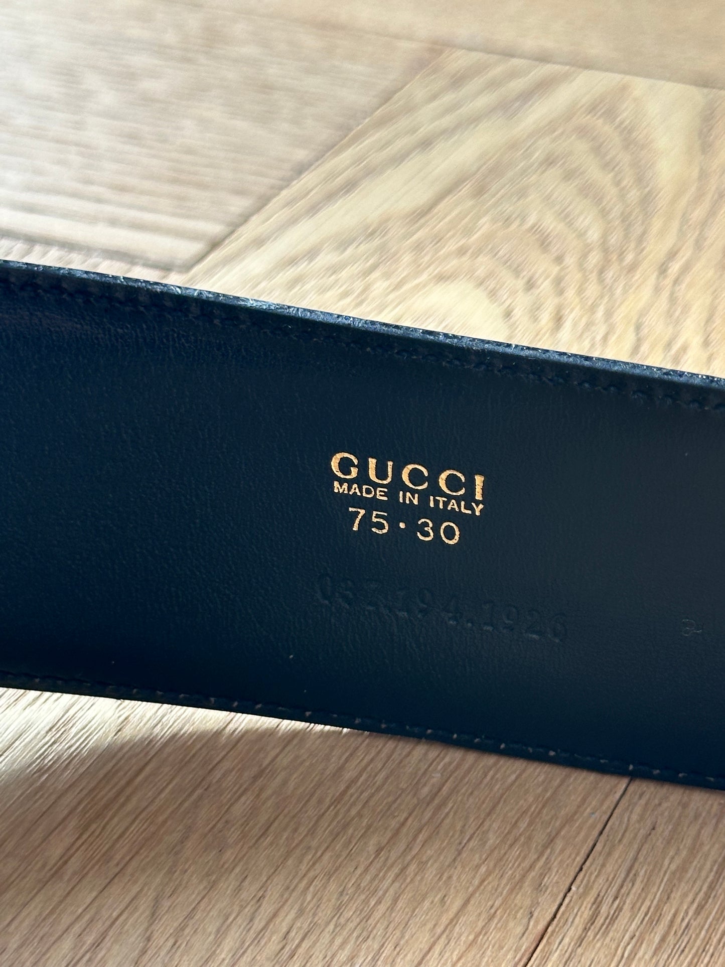 GUCCI horsebit belt