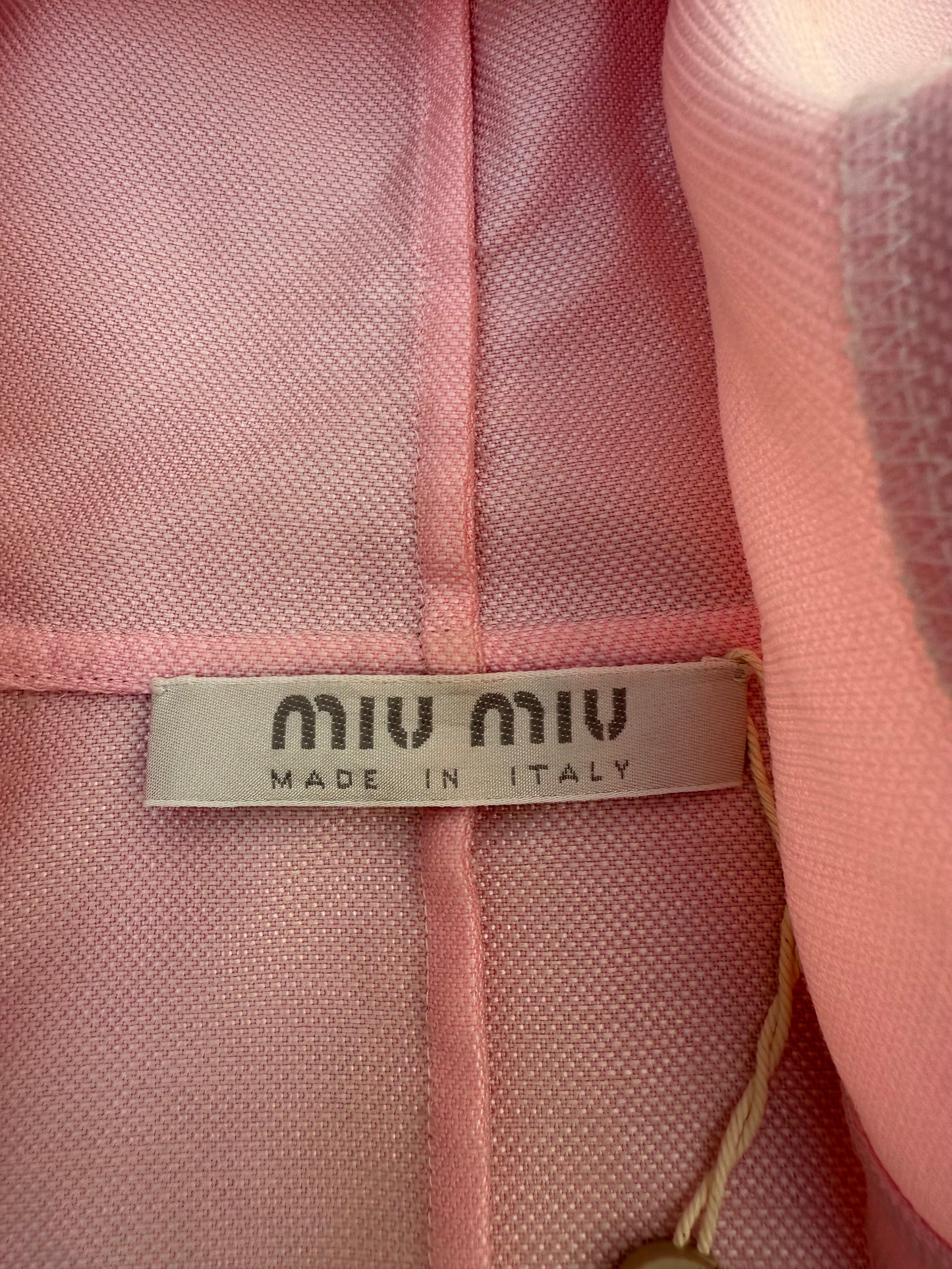 MIU MIU pink vintage jacket