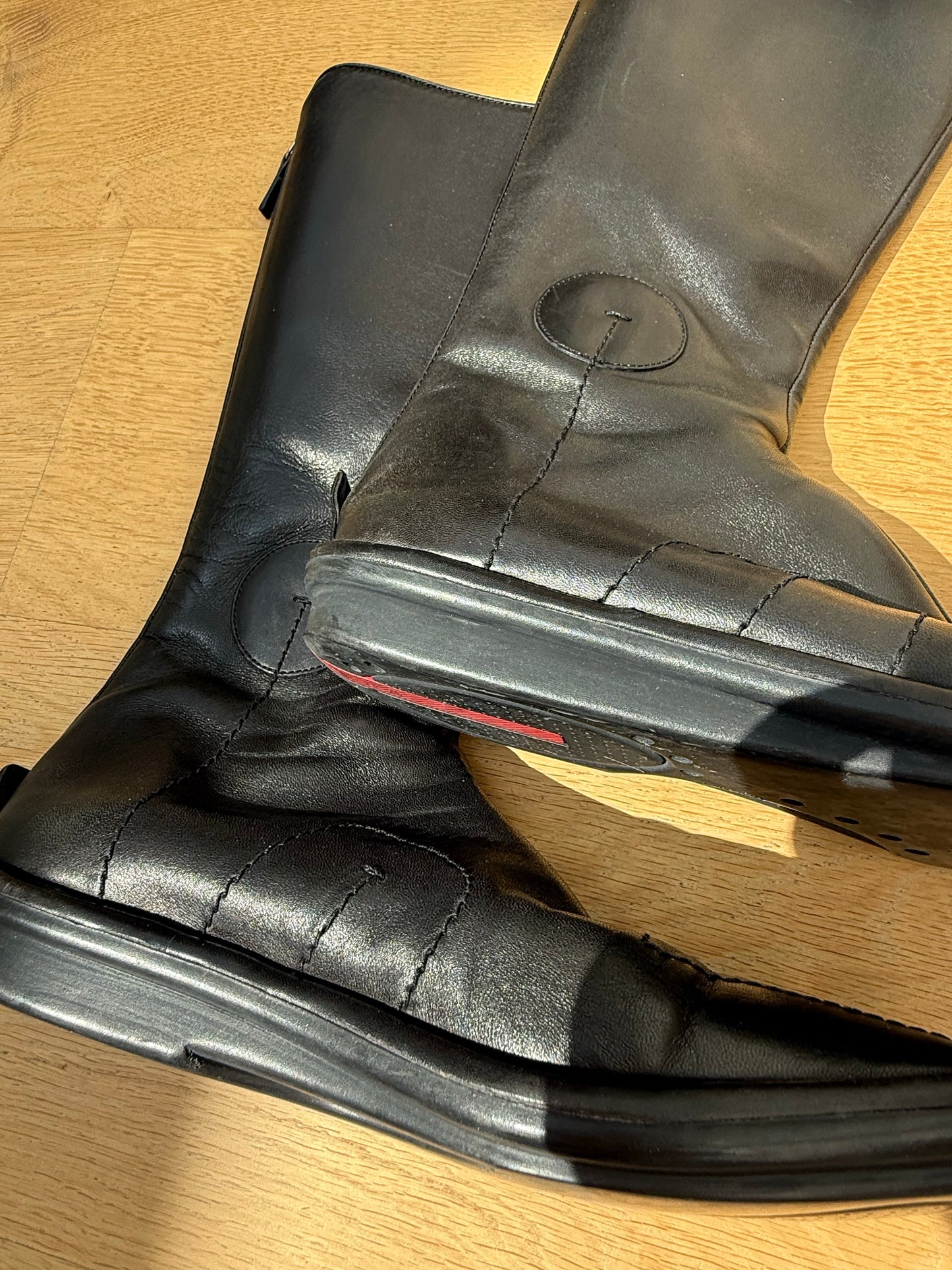Prada vintage avant garde boots
