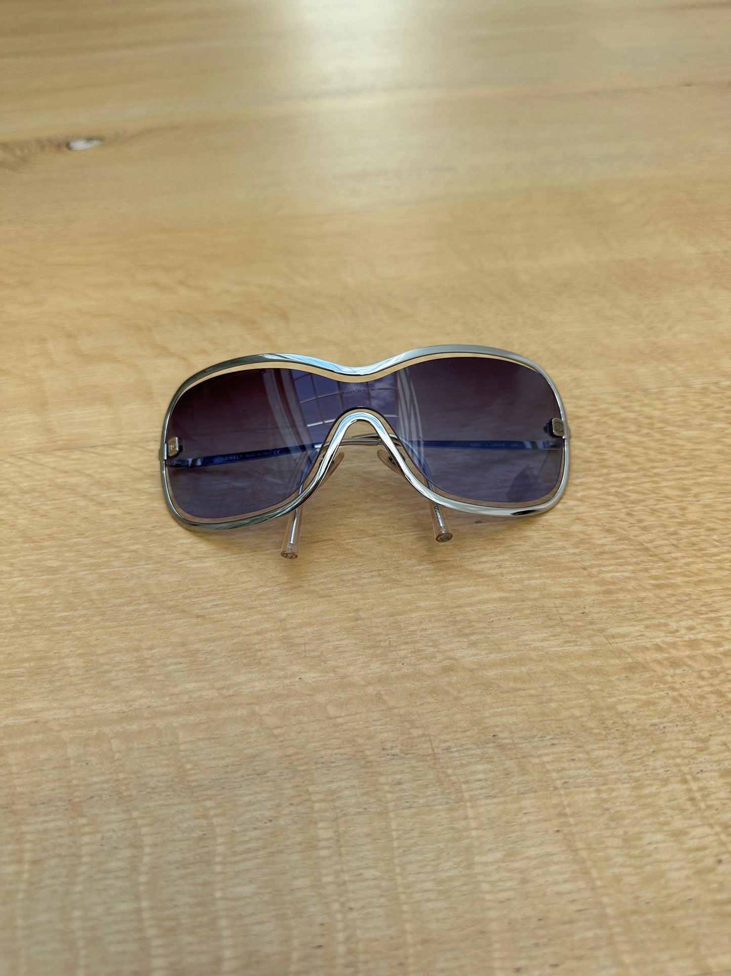 CHANEL vintage purple sunglasses