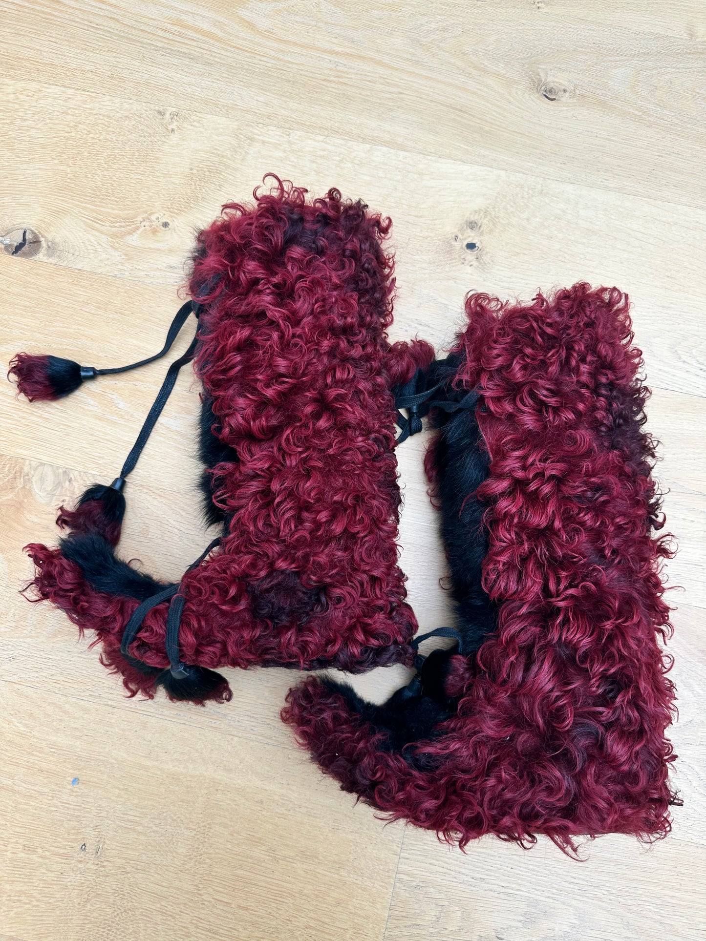 PRADA shearling boots