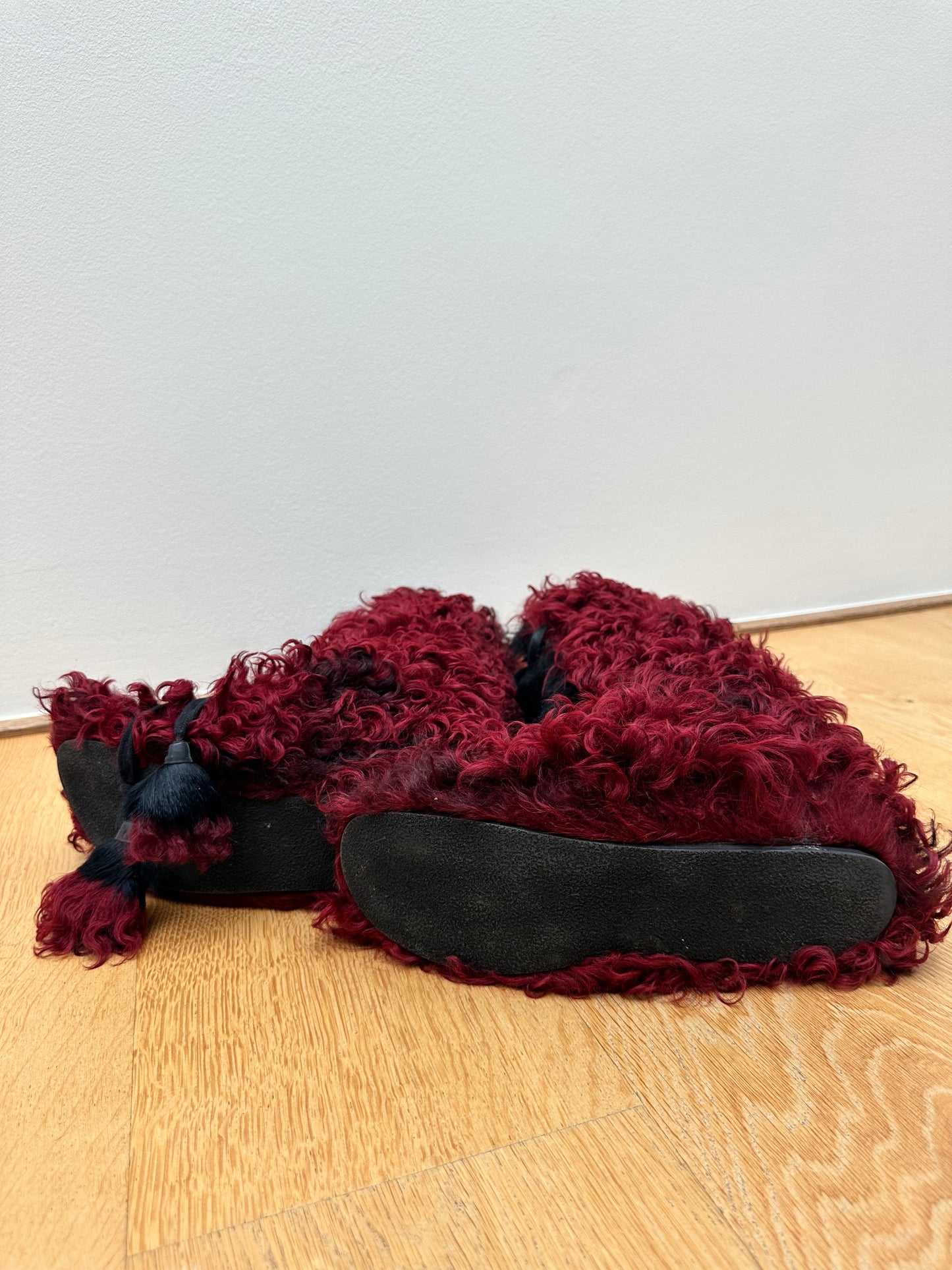 PRADA shearling boots