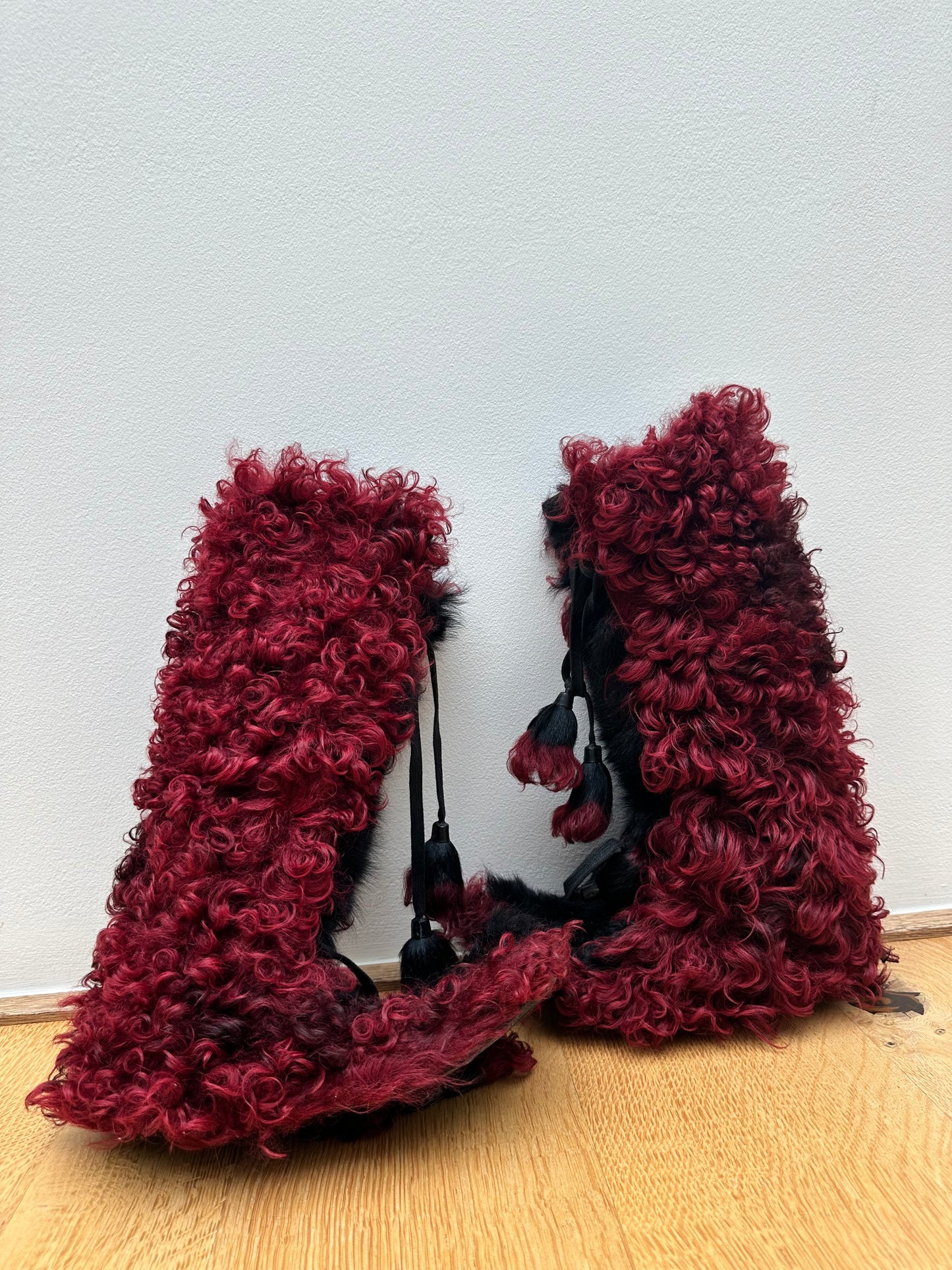 PRADA shearling boots