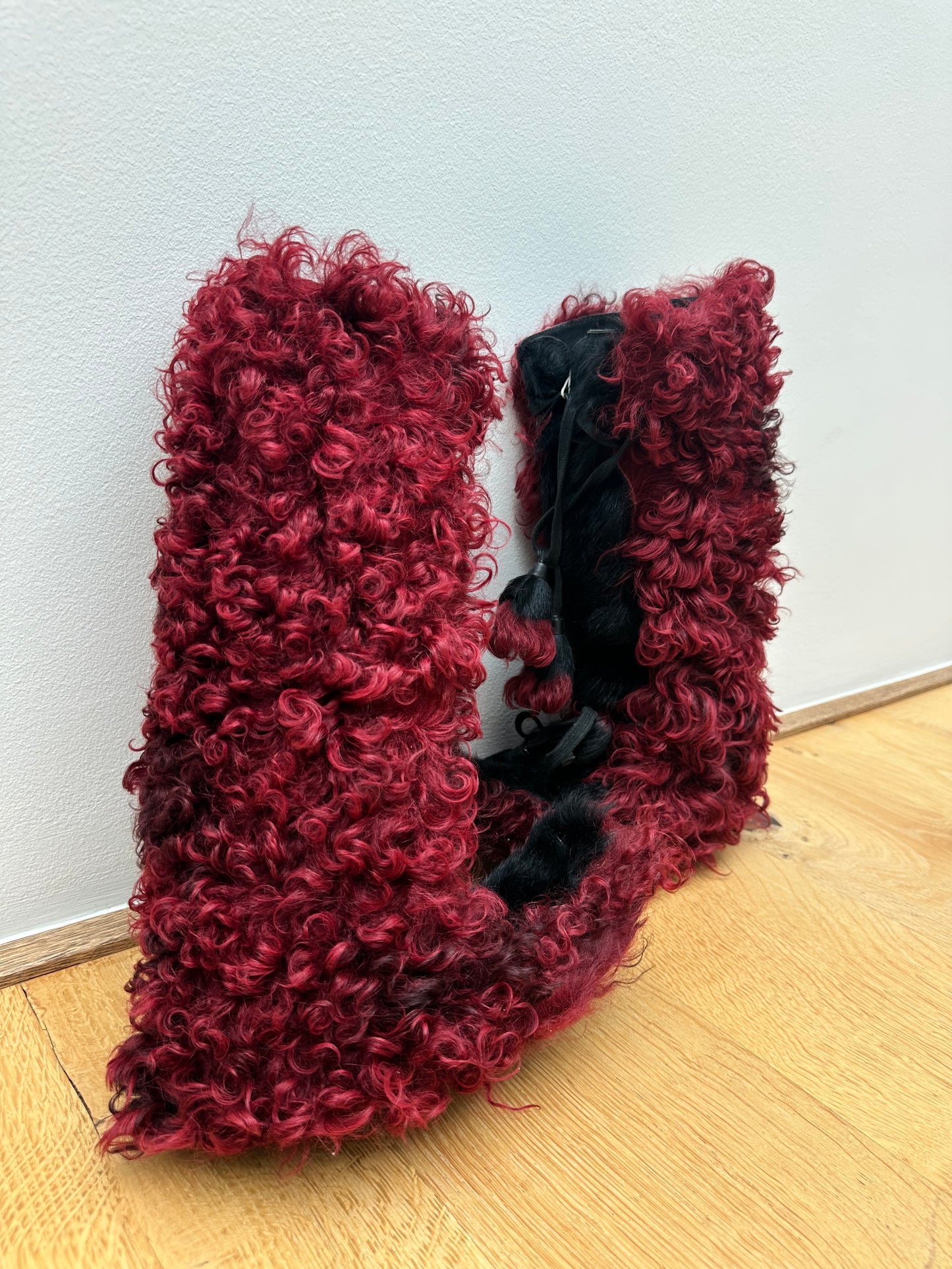 PRADA shearling boots