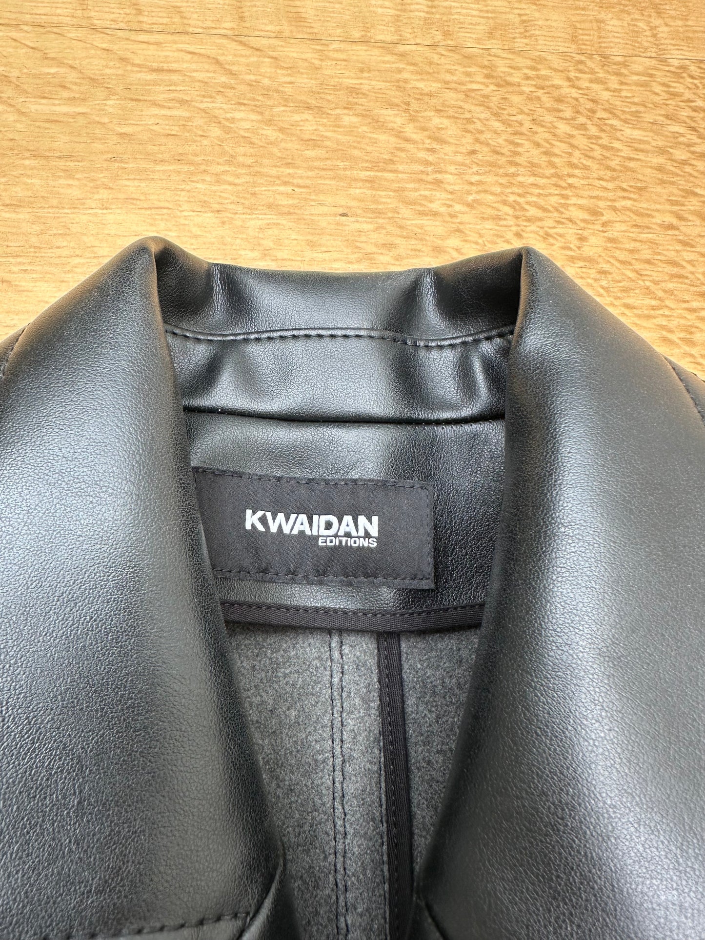 KWAIDAN EDITION vegan leather jacket