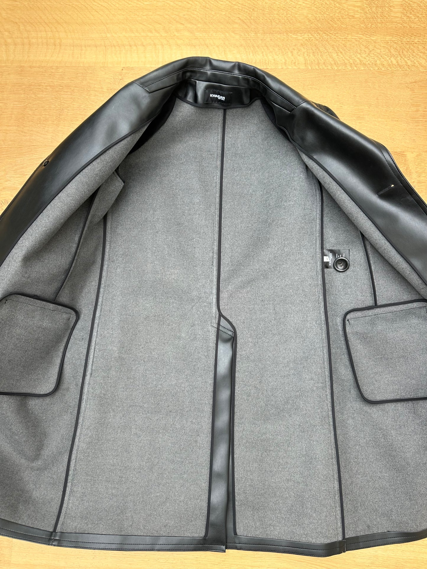 KWAIDAN EDITION vegan leather jacket