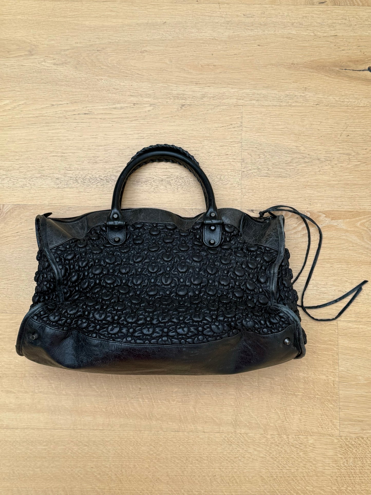 BALENCIAGA work floral bag
