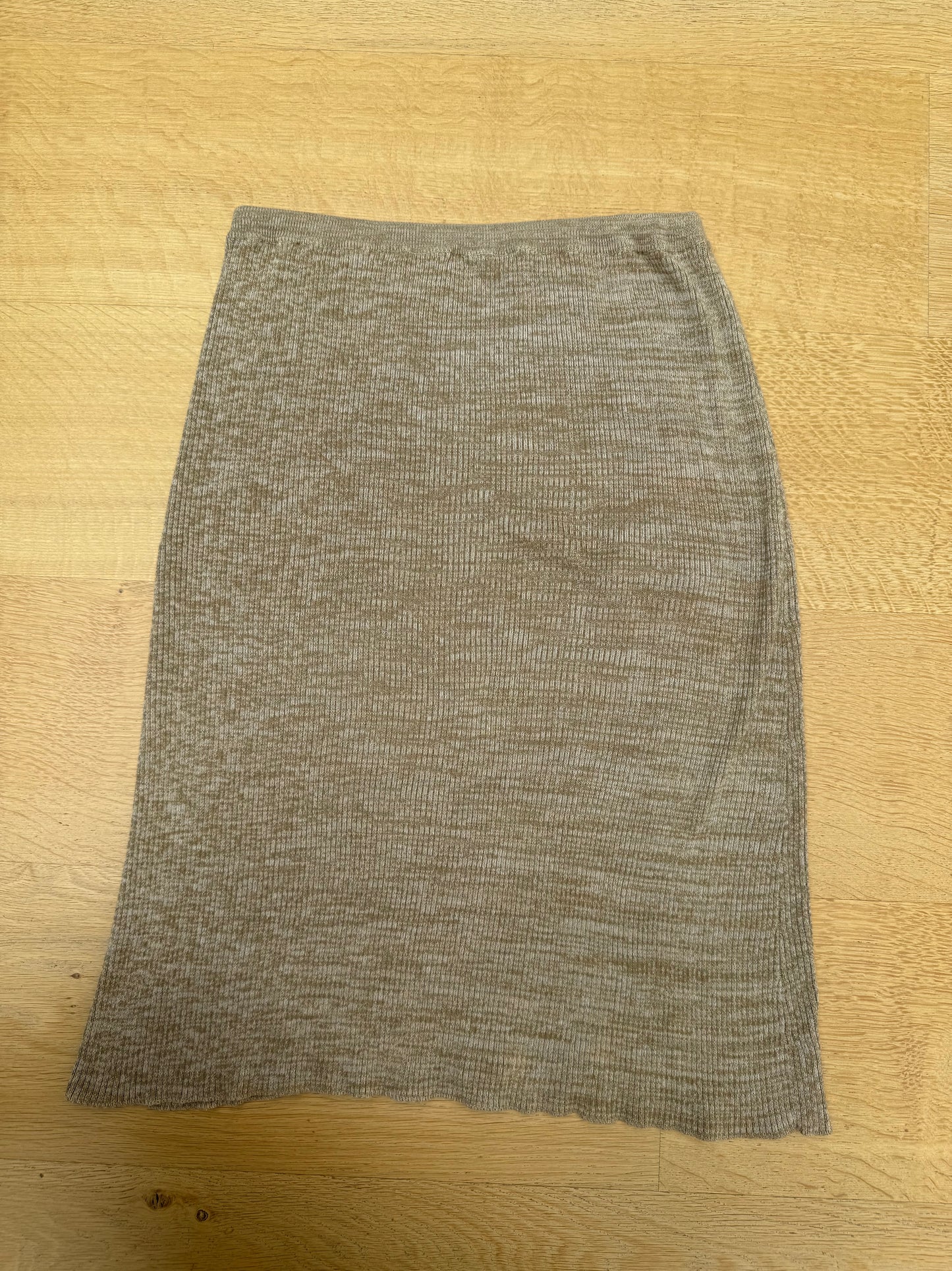 PRADA vintage gold skirt