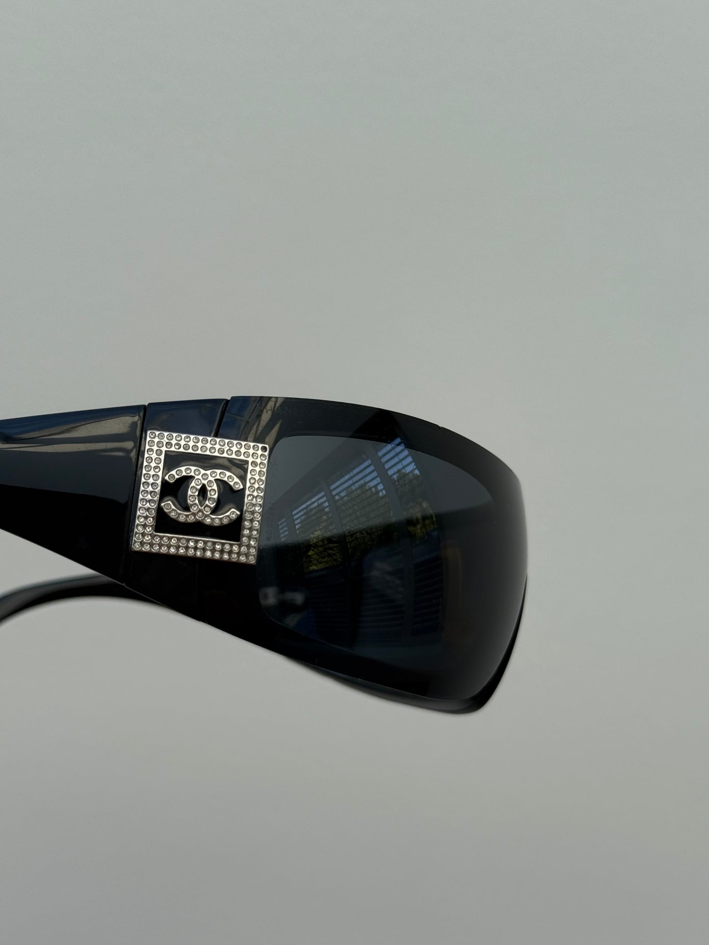CHANEL vintage crystal sunglasses