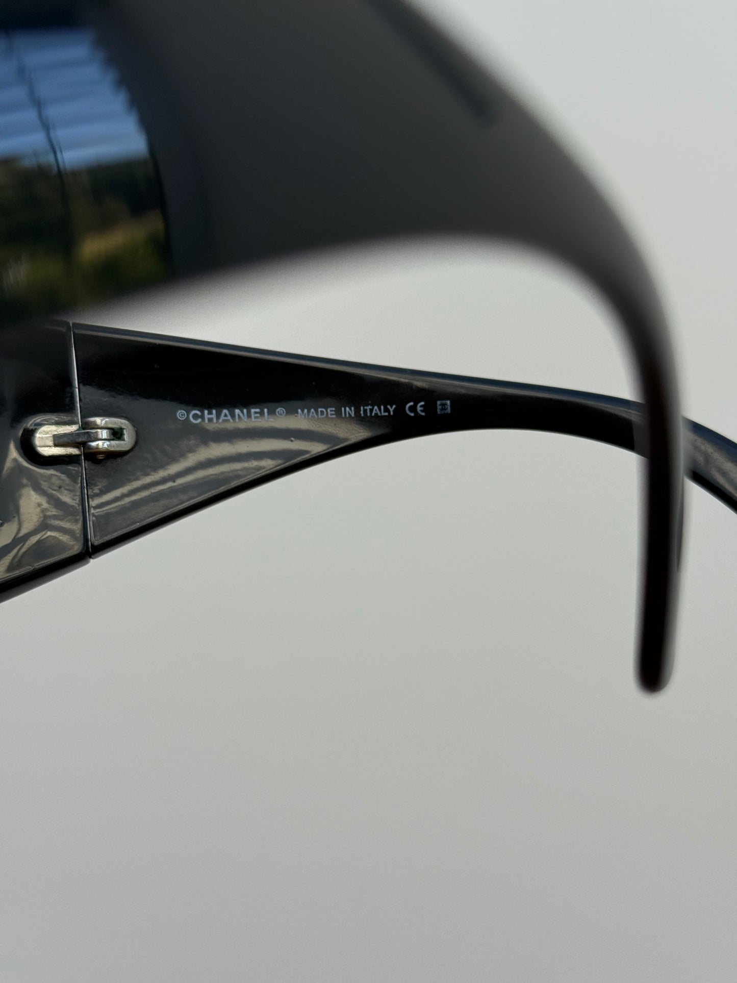 CHANEL vintage crystal sunglasses