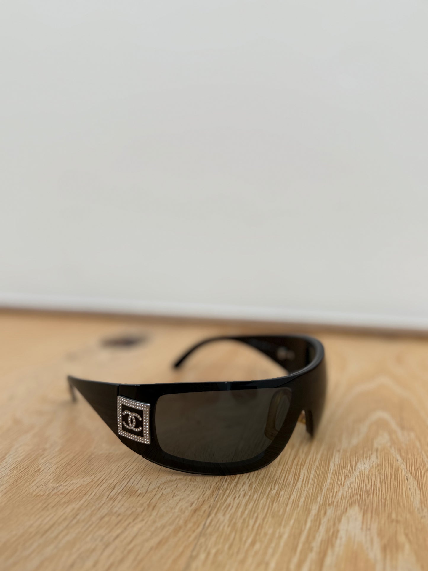 CHANEL vintage crystal sunglasses