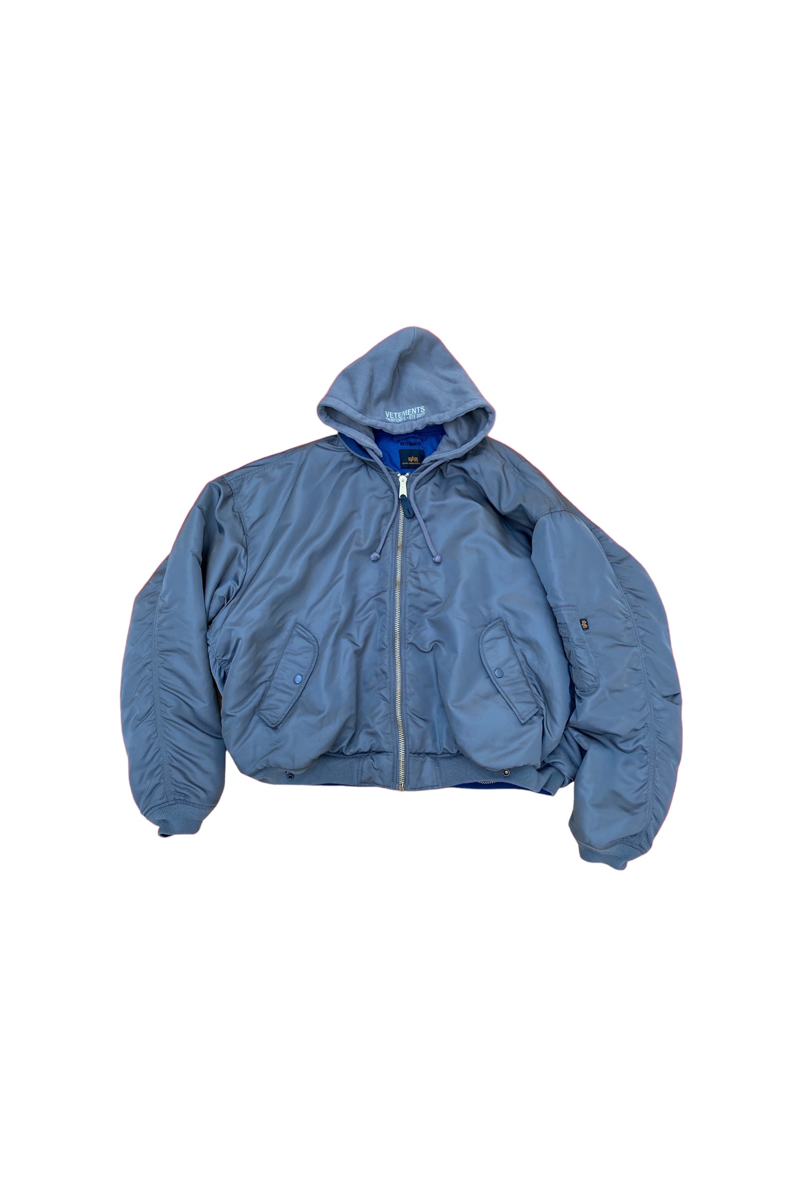 VETEMENTS 2017 reversible bomber jacket – six__pistols