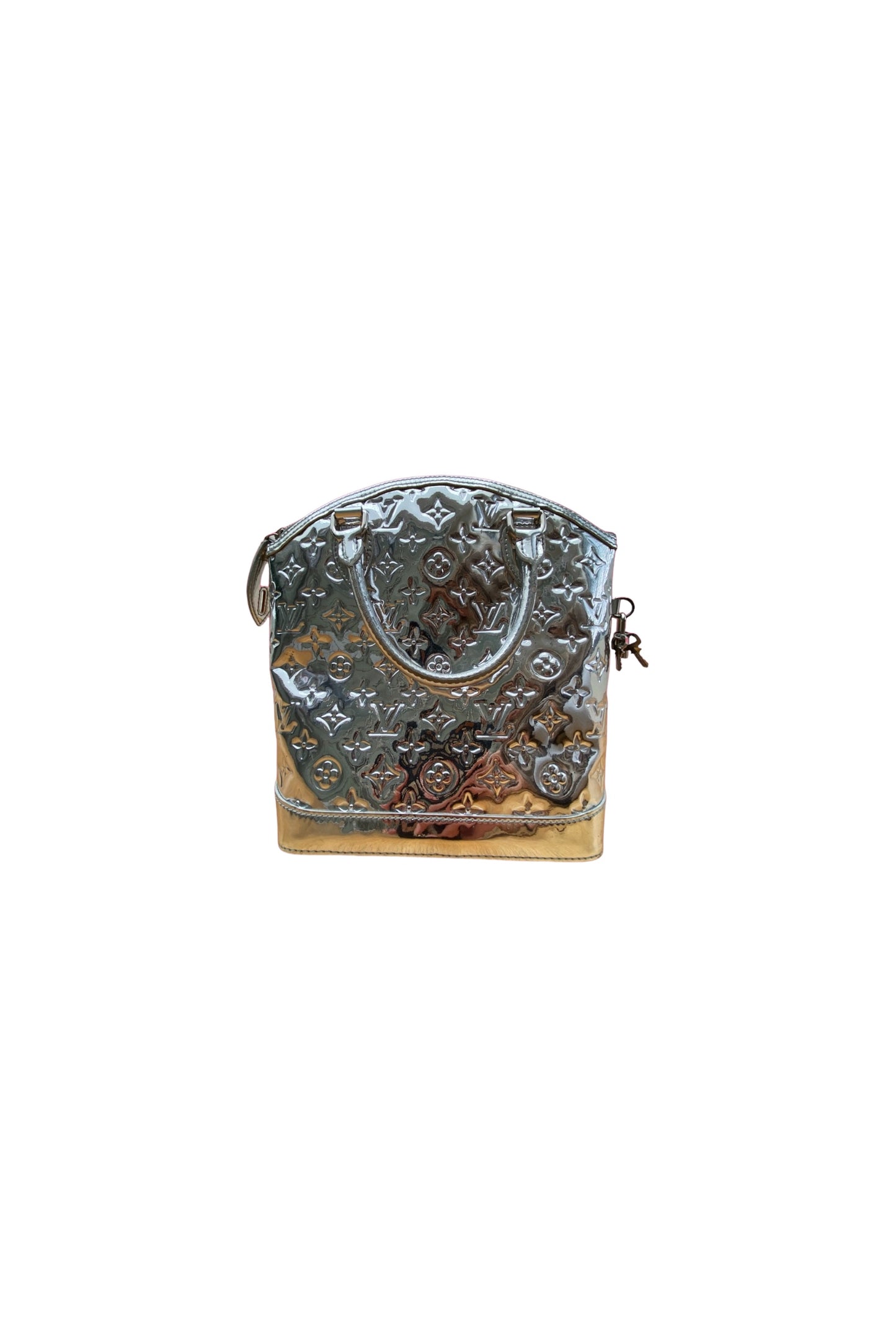 LOUIS VUITTON mirror lockit bag