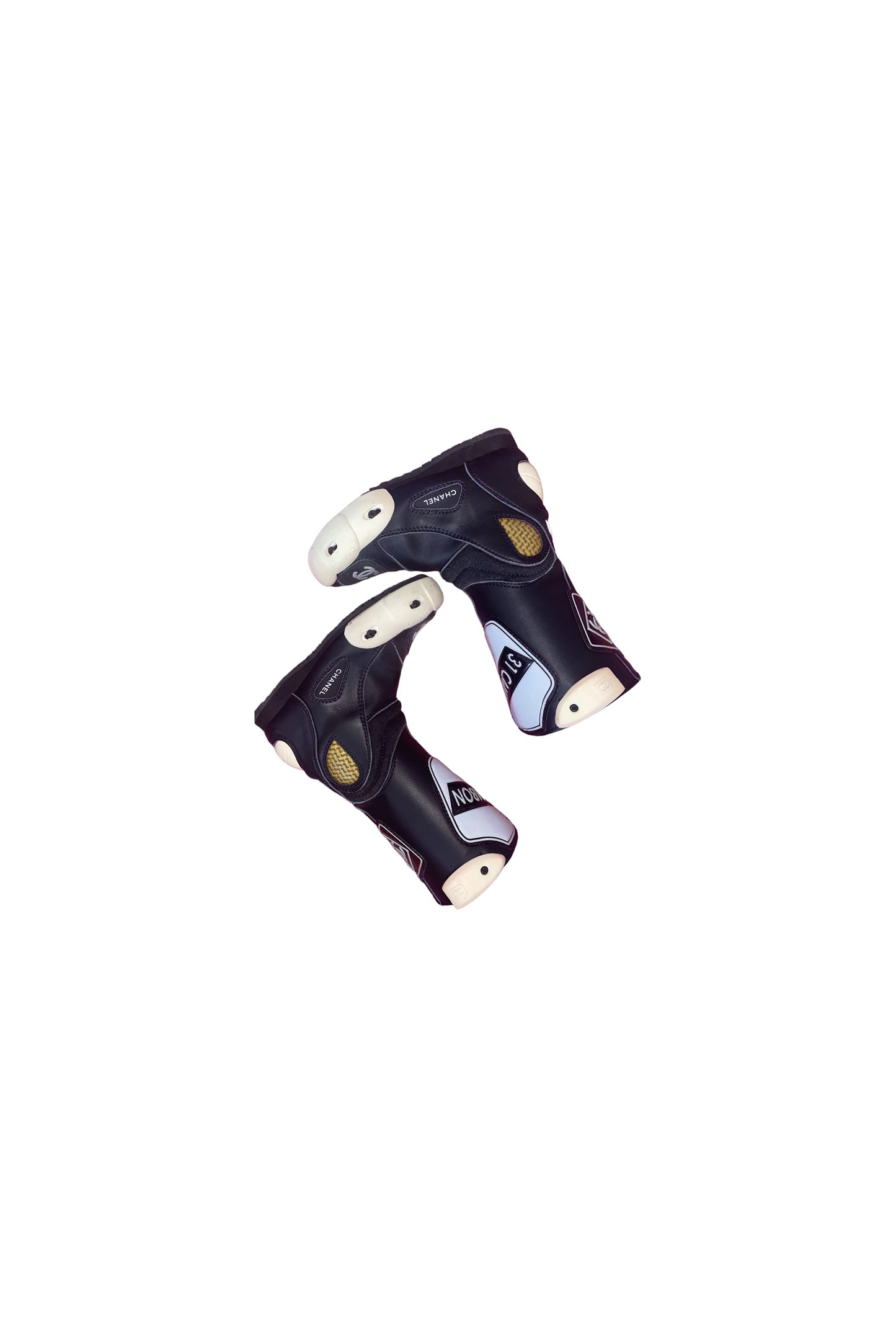 CHANEL motocross boots