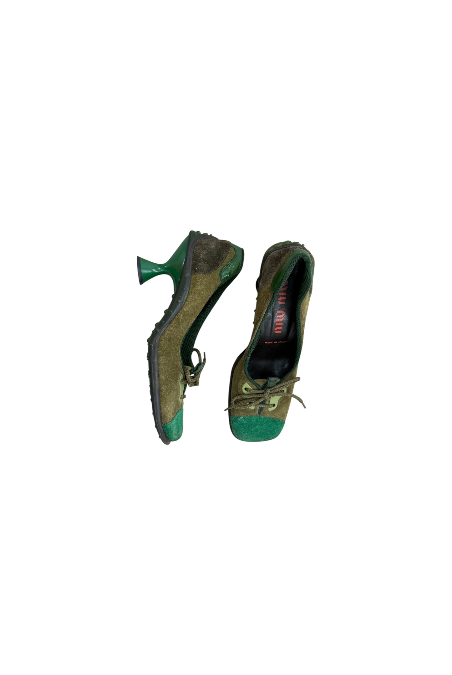 MIU MIU bubble vintage heels