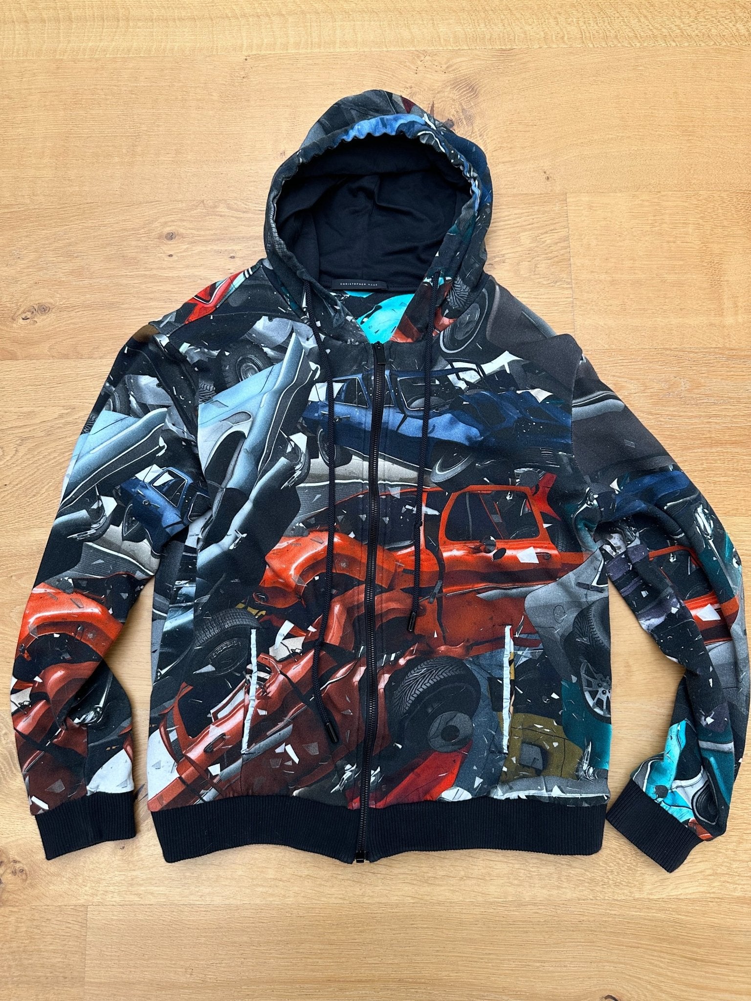 CHRITSTOPHER KANE crashed cars hoodie - six__pistols designer fashion items