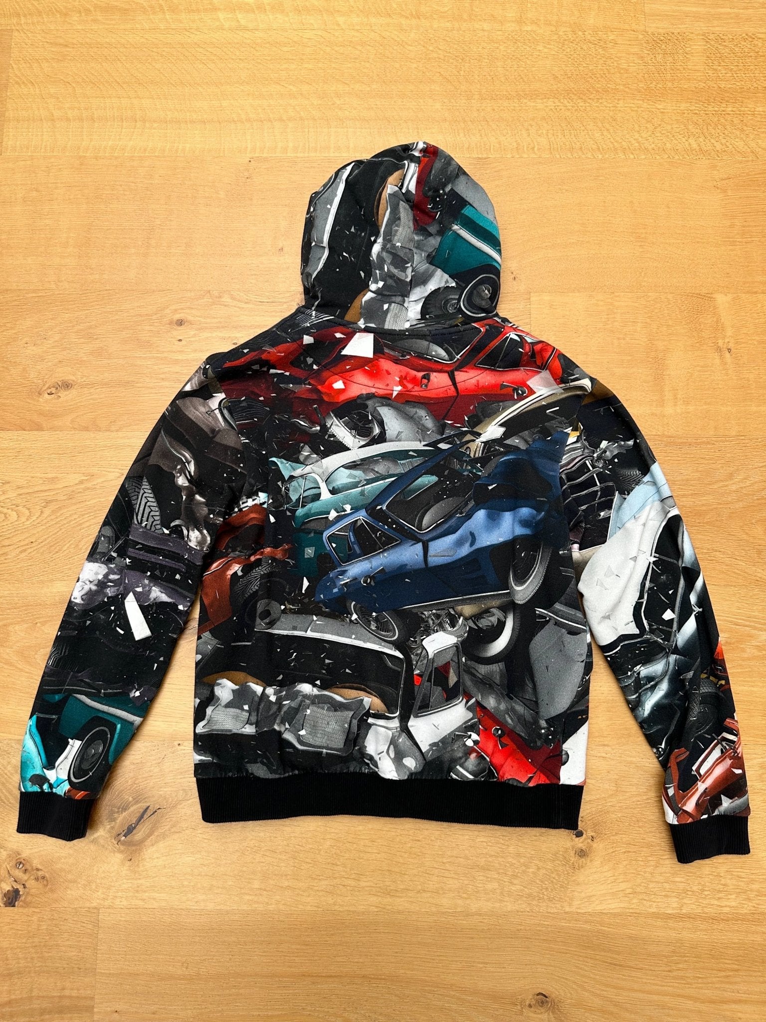 CHRITSTOPHER KANE crashed cars hoodie - six__pistols designer fashion items