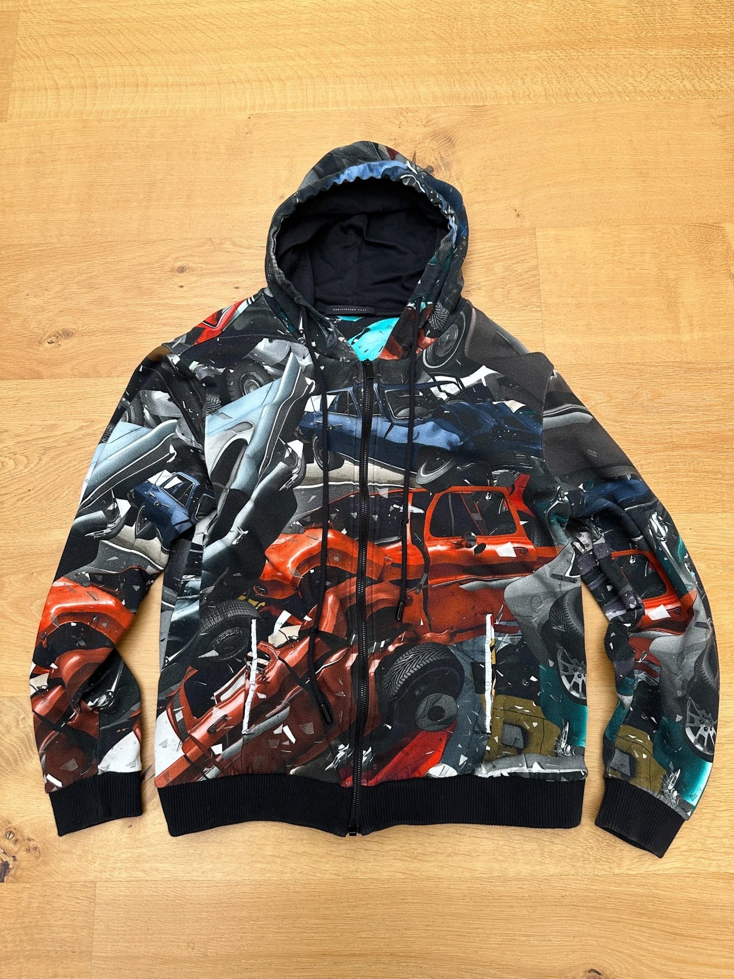 CHRITSTOPHER KANE crashed cars hoodie - six__pistols designer fashion items