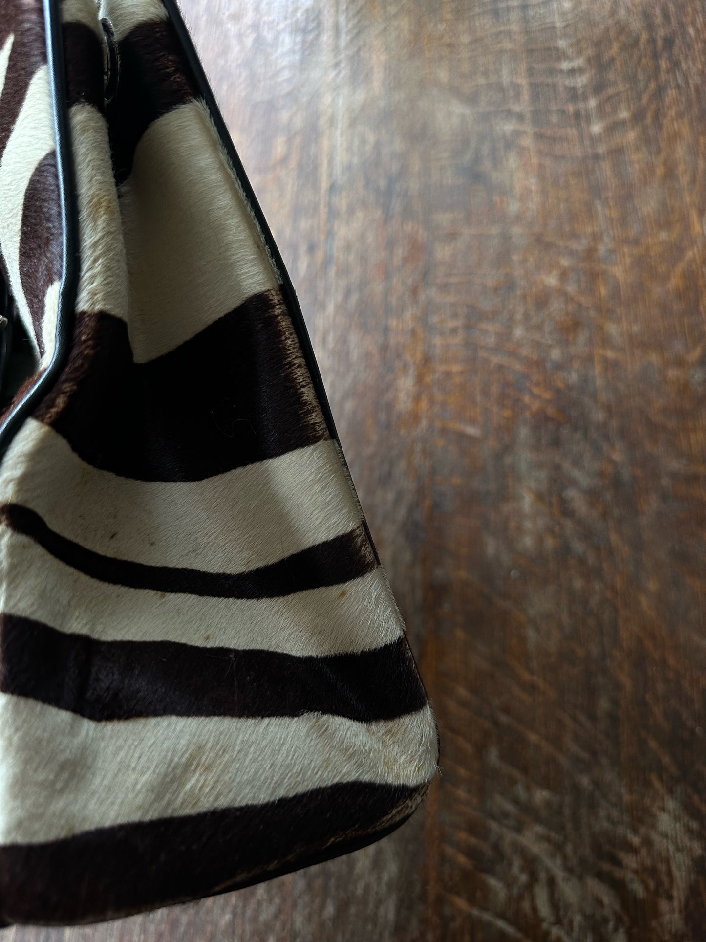 DIOR vintage zebra 2way bag