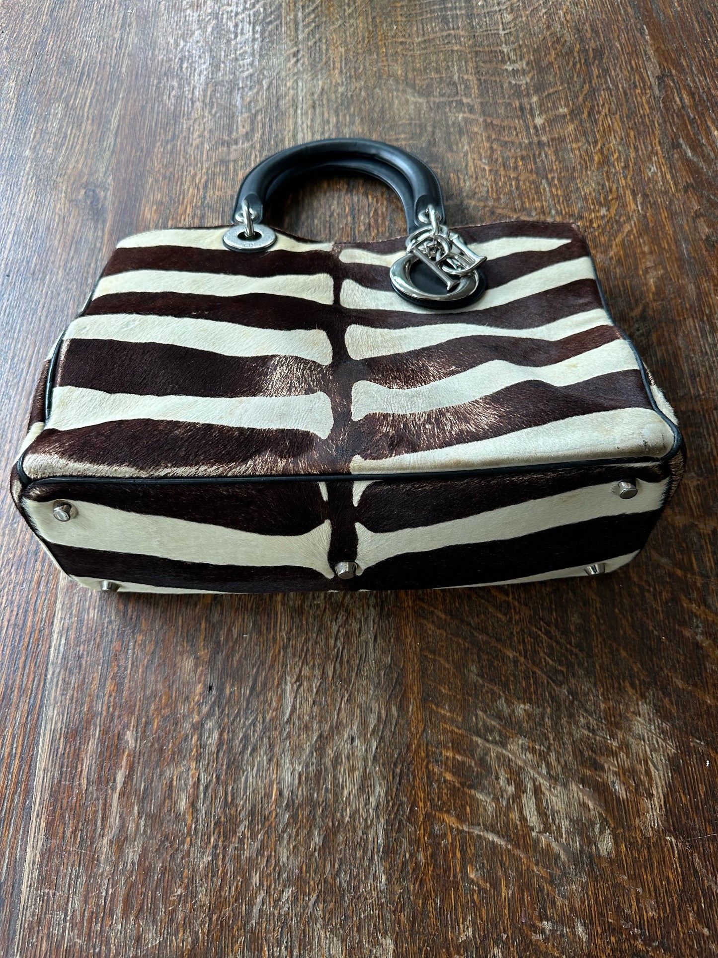 DIOR vintage zebra 2way bag