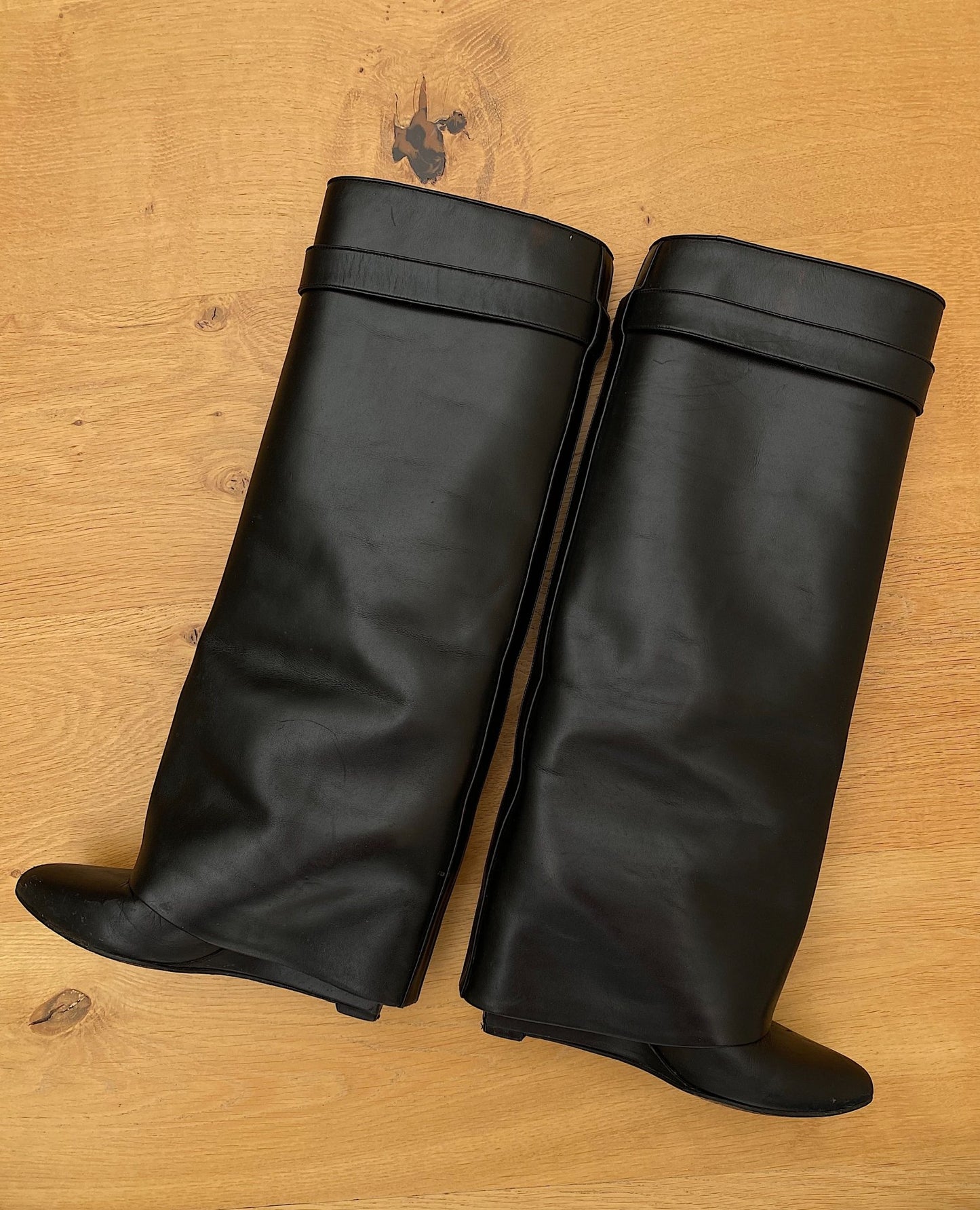 GIVENCHY leather shark boots - six__pistols designer fashion items