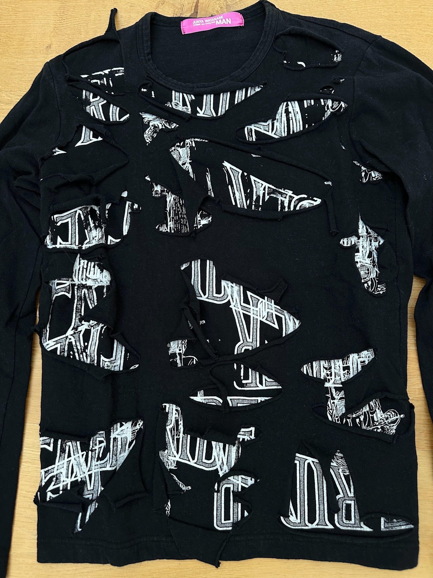 JUNYA WATANABE AD2002 reconstructed longsleeve - six__pistols designer fashion items