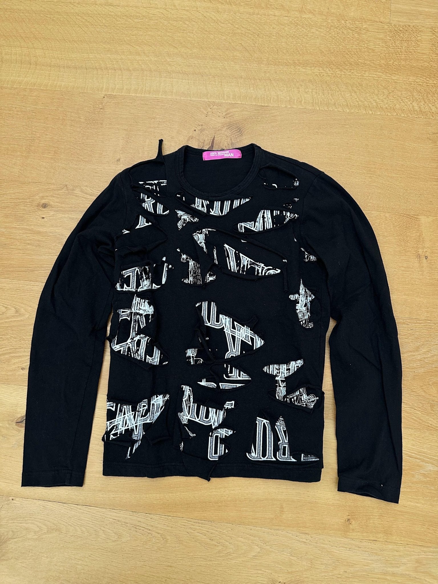 JUNYA WATANABE AD2002 reconstructed longsleeve - six__pistols designer fashion items