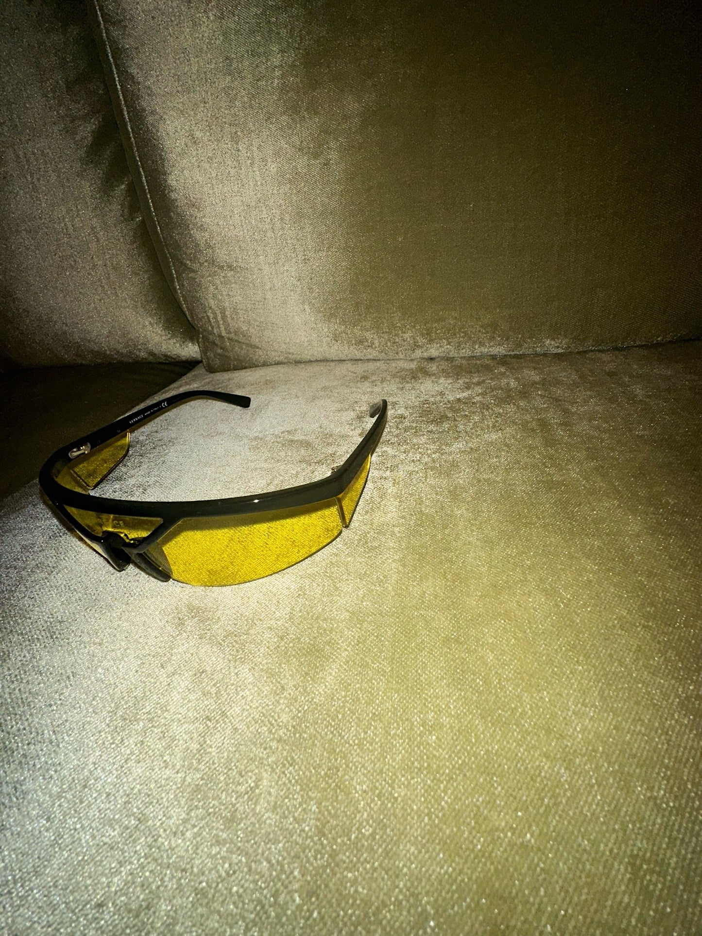 VERSACE yellow sunglasses