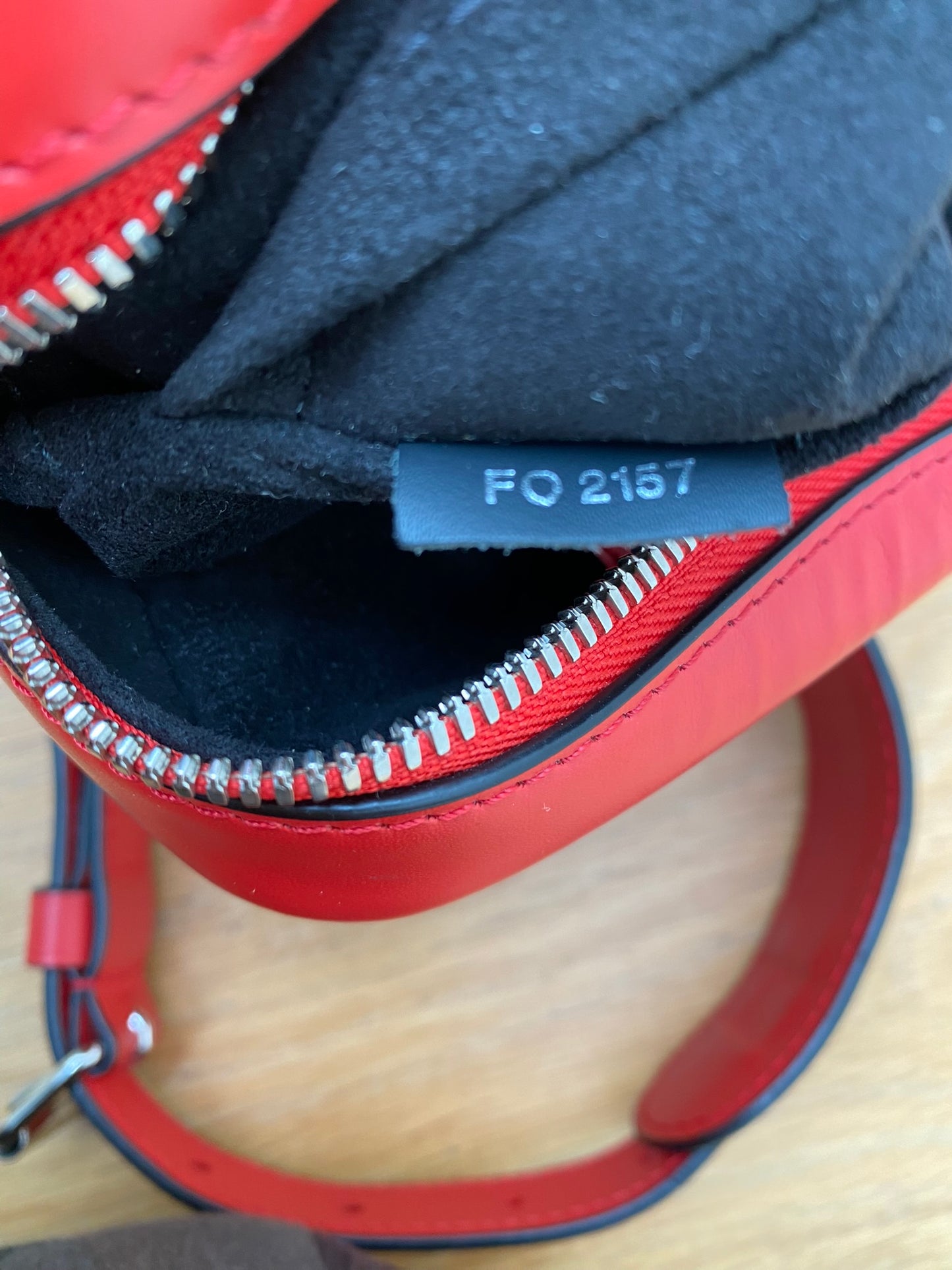 LOUIS VUITTON X SUPREME leather bag