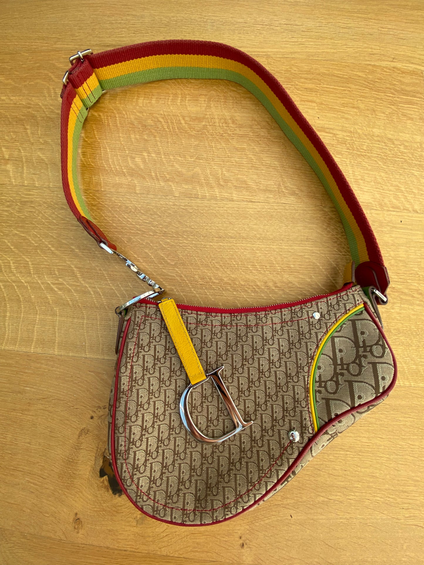 DIOR RASTA saddle bag