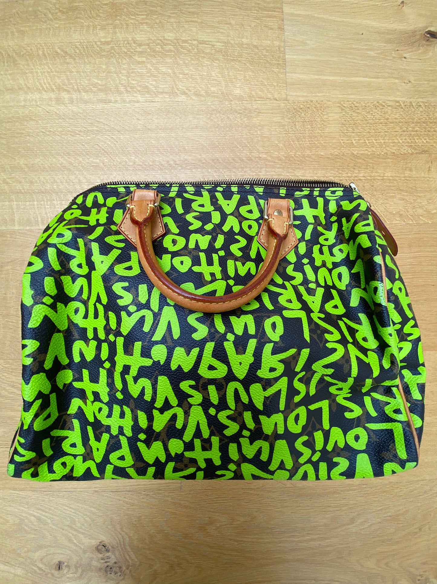 LOUIS VUITTON graffiti Stephen Sprouse bag