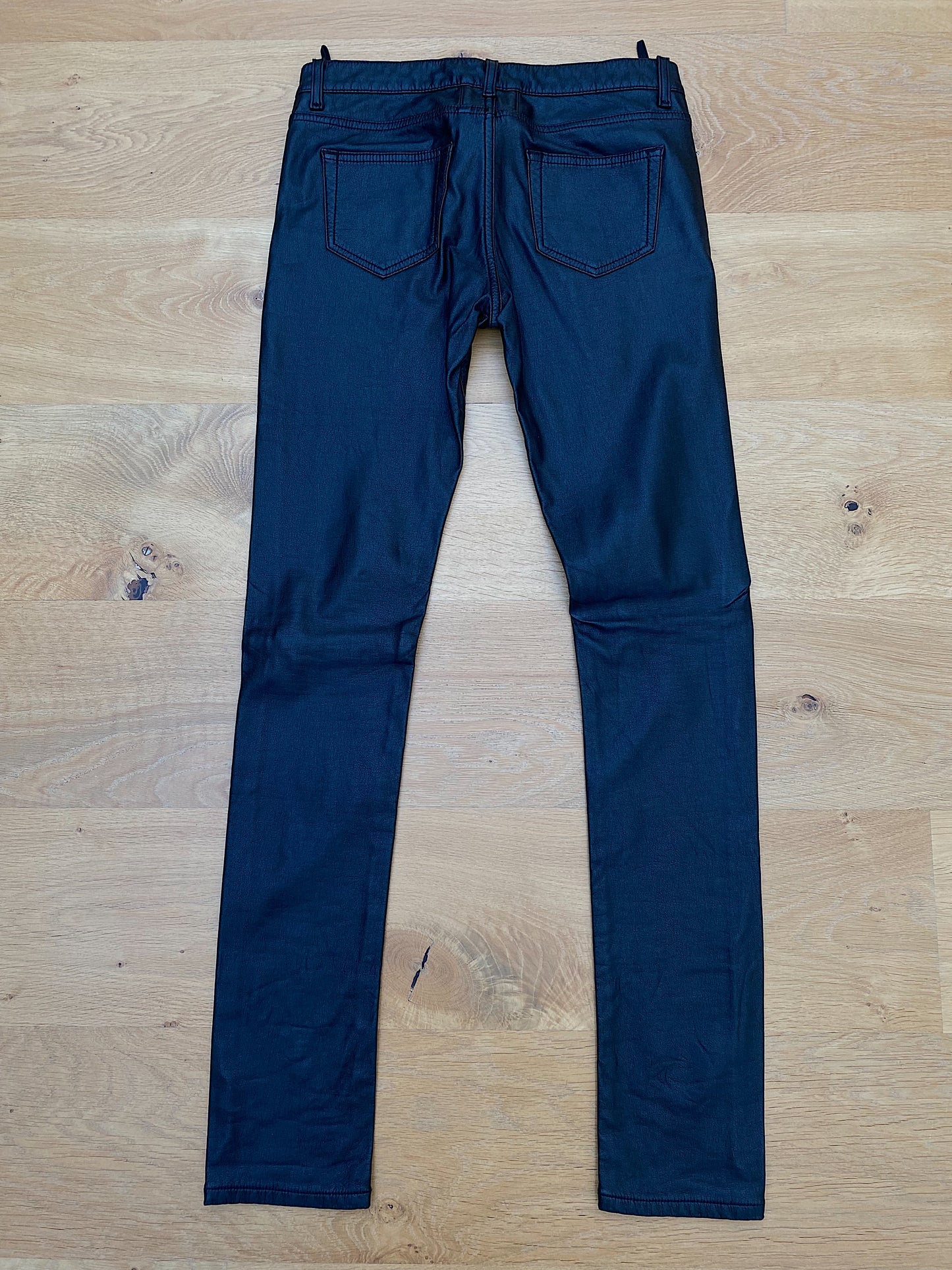 SAINT LAURENT biker jeans