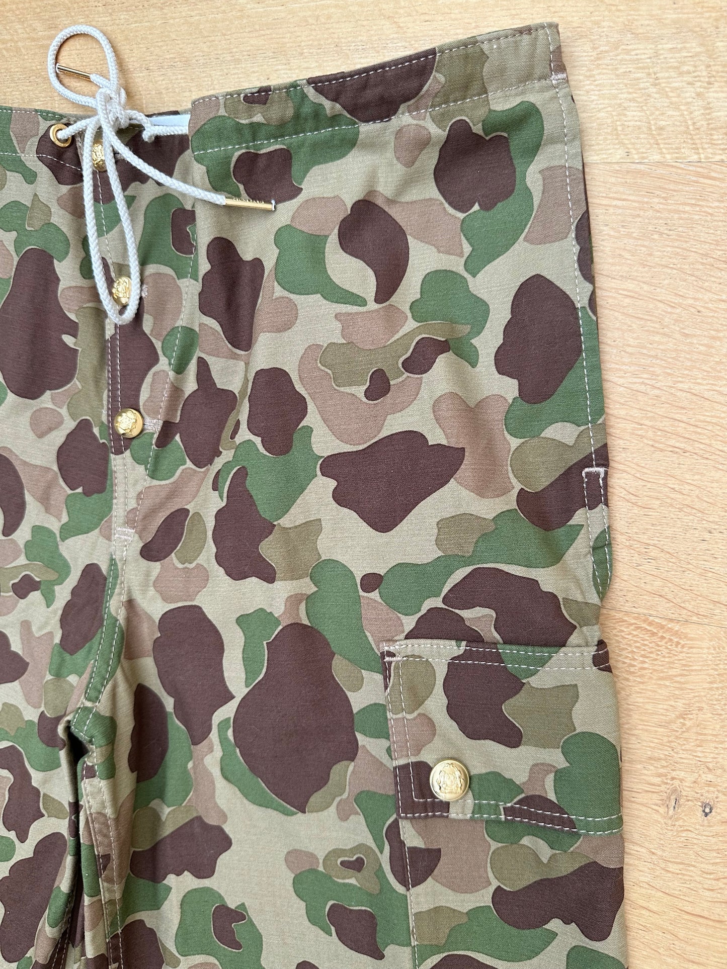 CÉLINE camo trousers