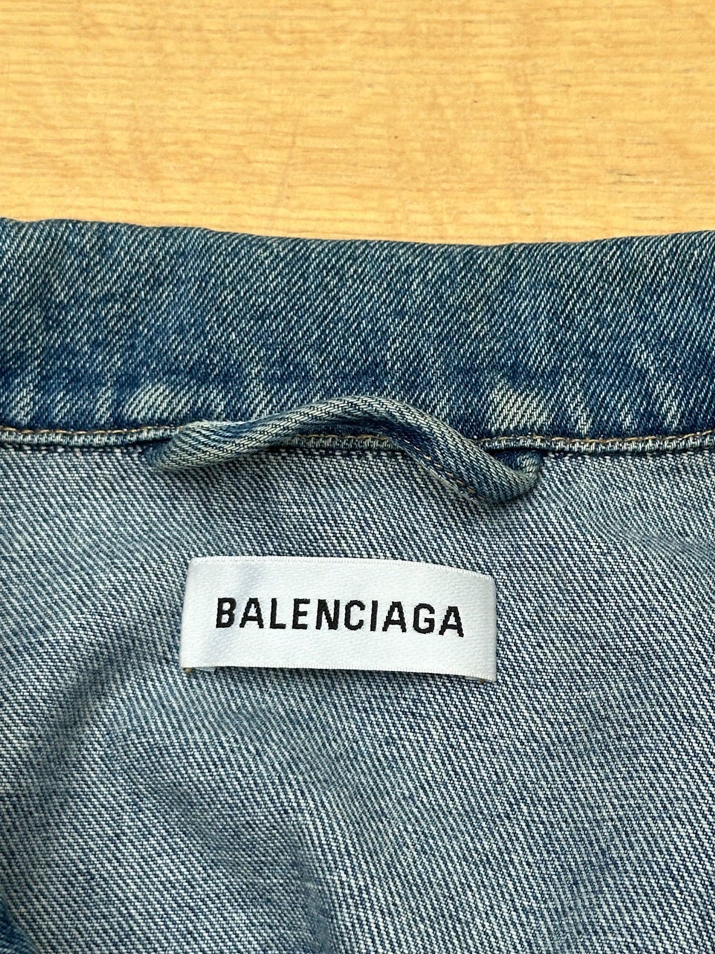 BALENCIAGA denim jacket