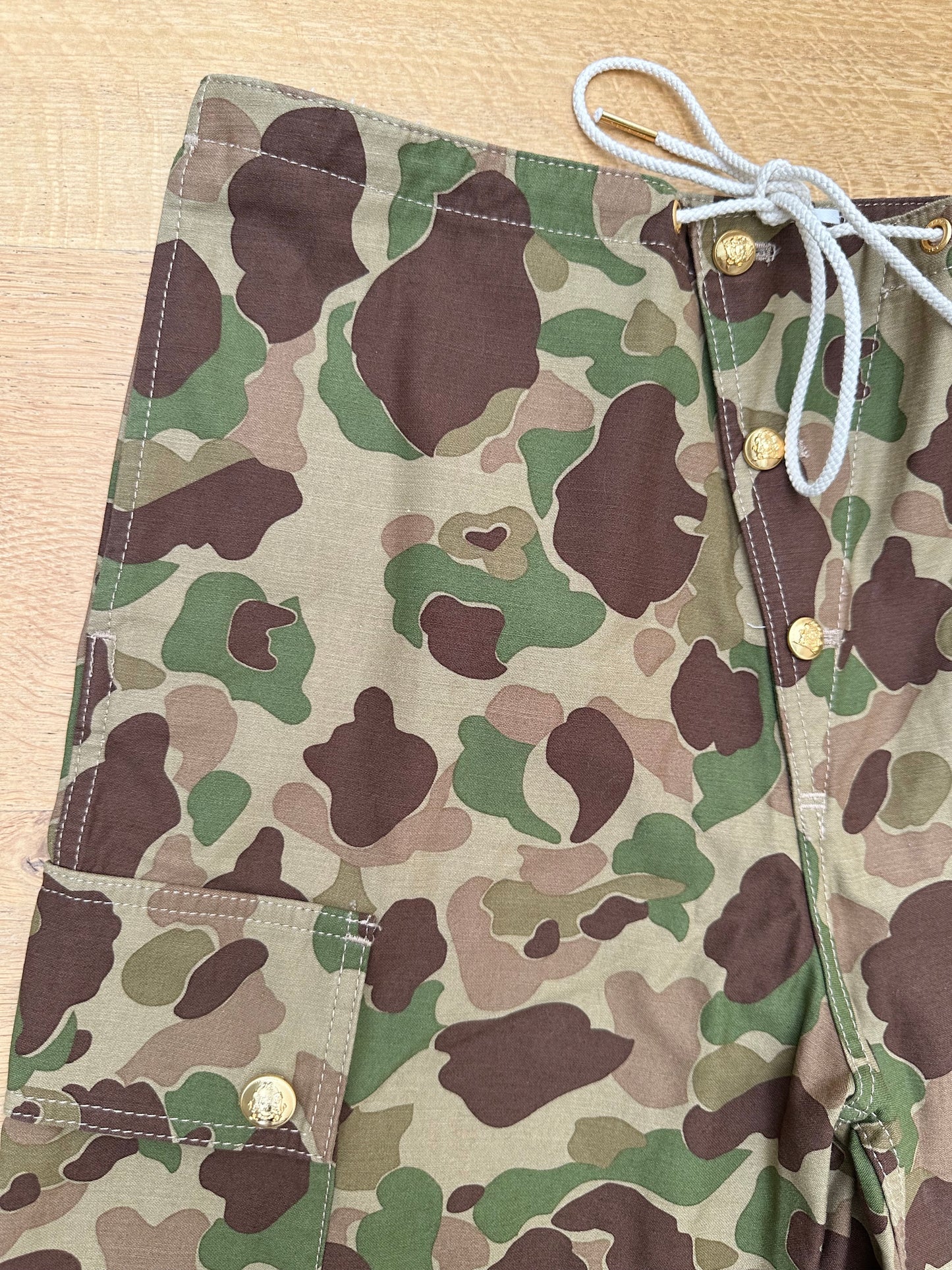 CÉLINE camo trousers