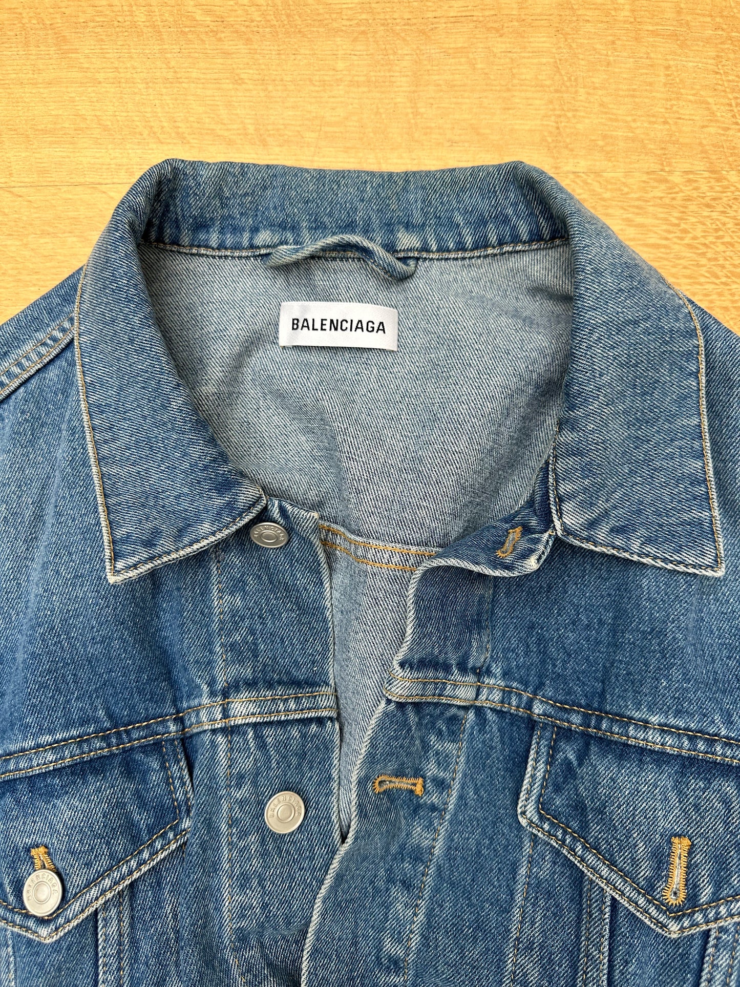 BALENCIAGA denim jacket