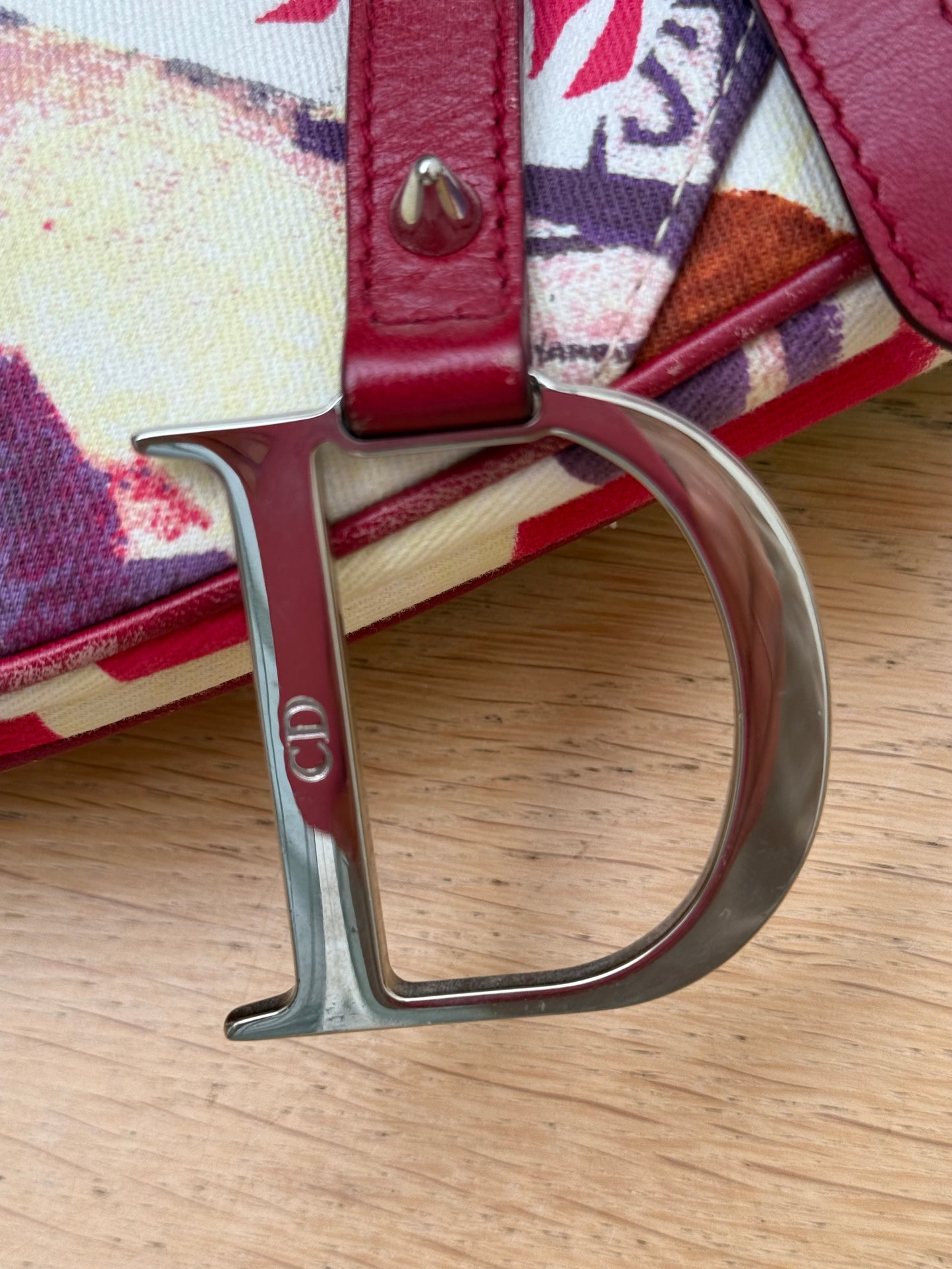 Dior 2003 victim punk saddle bag by Galliano