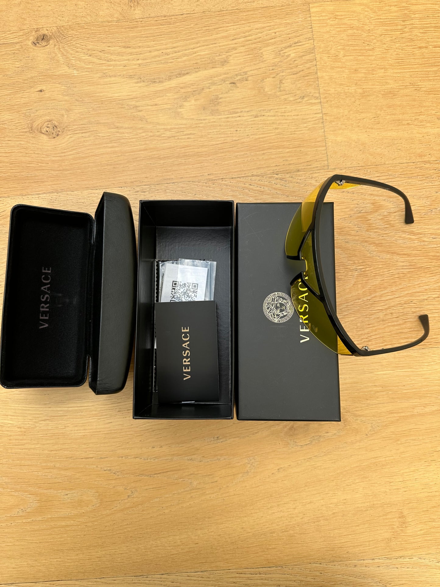 VERSACE yellow sunglasses