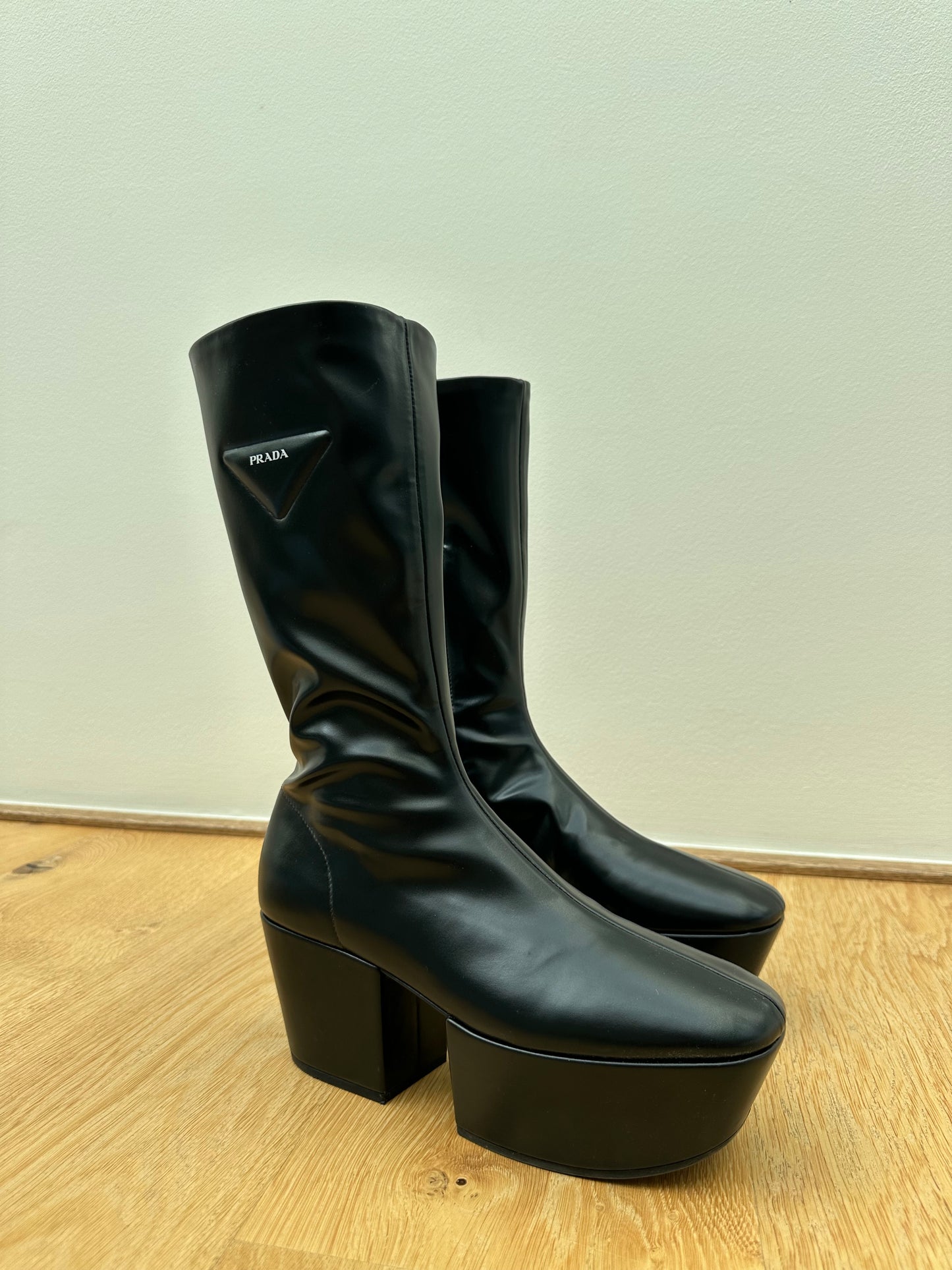 PRADA platform boots