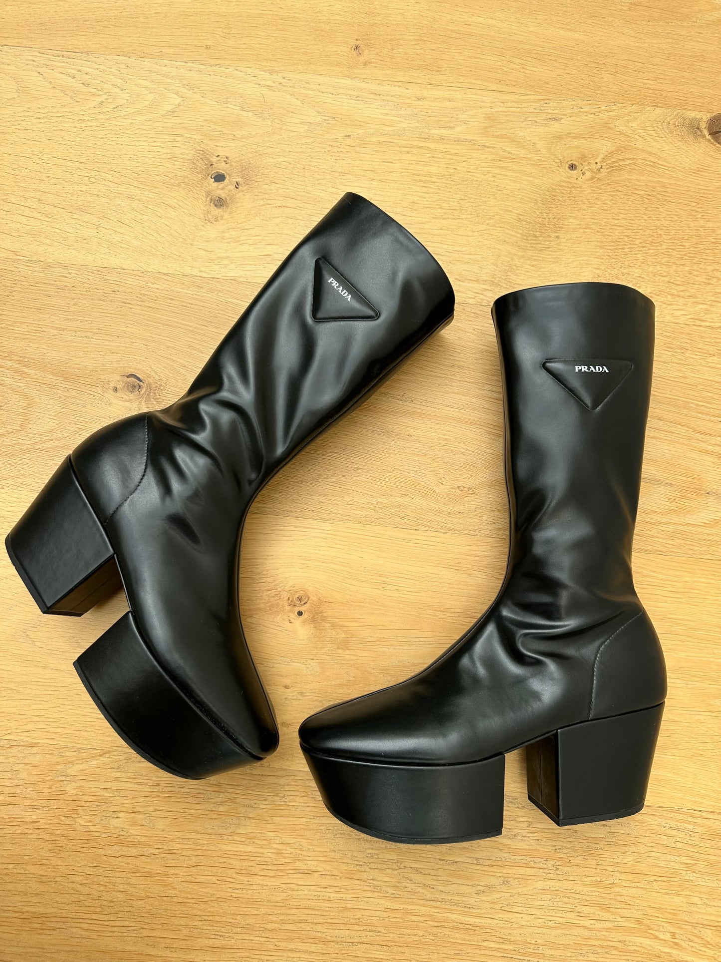 PRADA platform boots