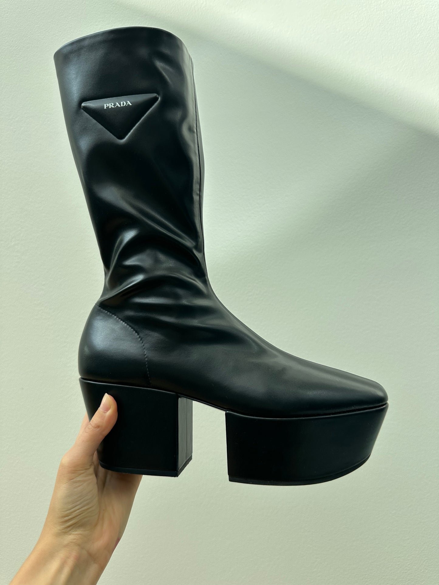 PRADA platform boots