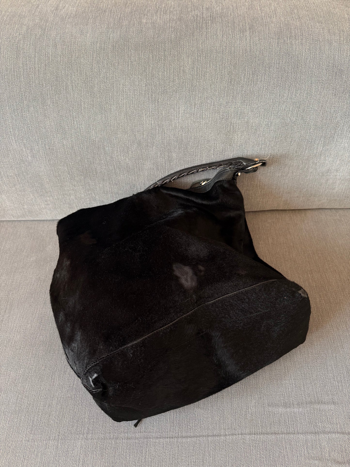 Balenciaga day fur bag