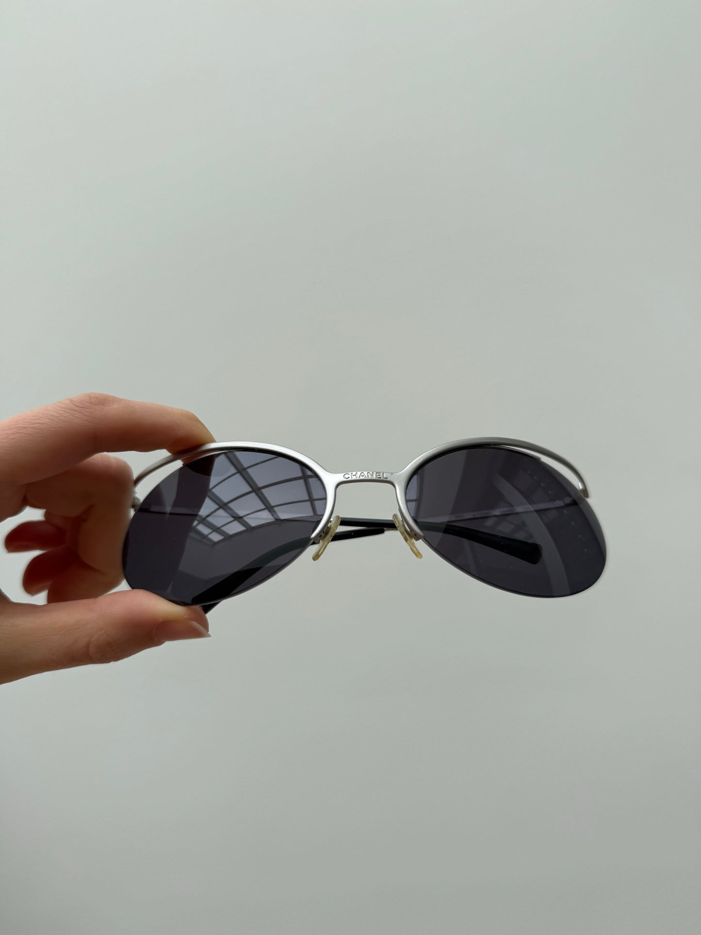 CHANEL cyber metal 4001 vintage sunglasses
