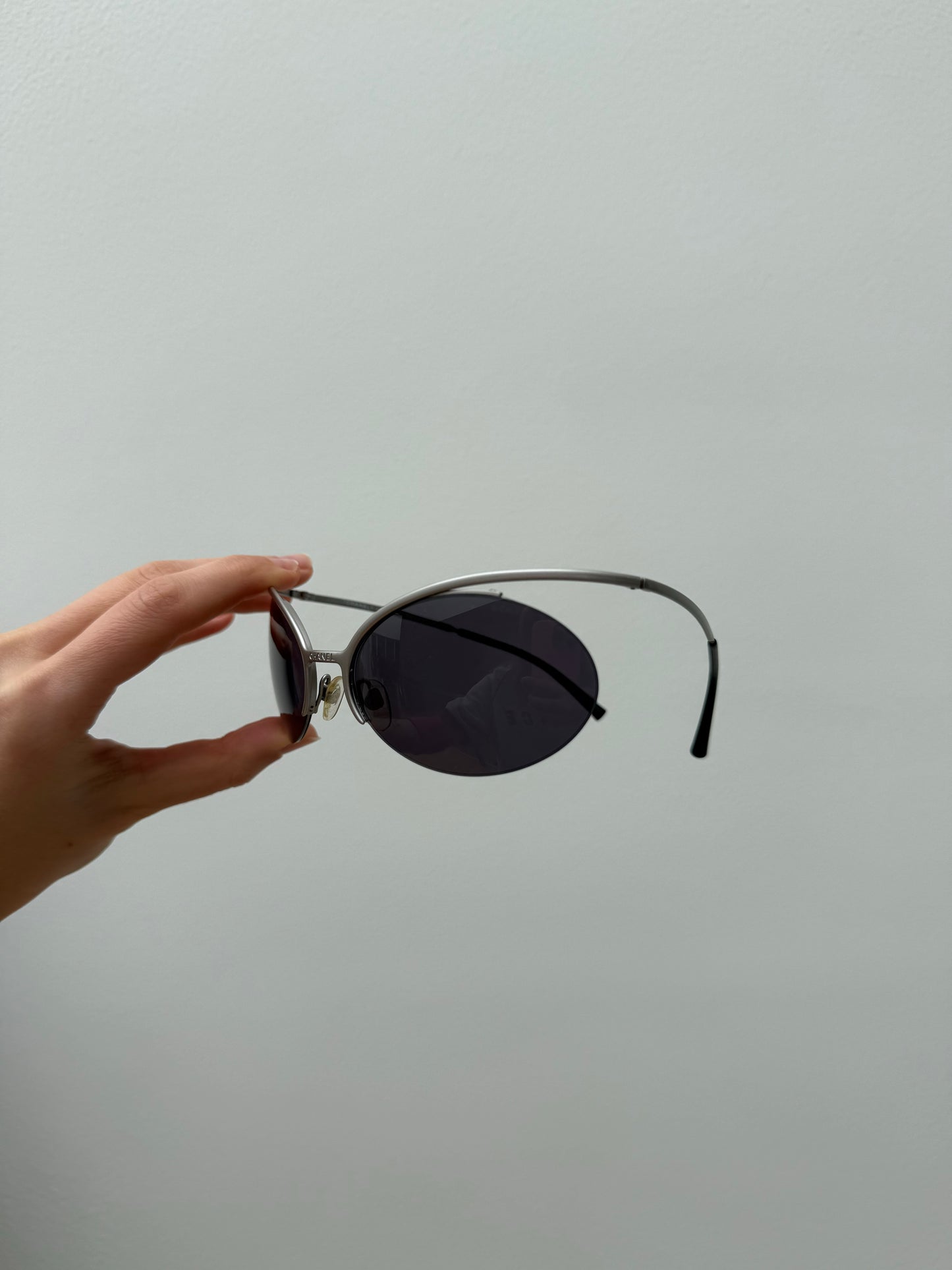 CHANEL cyber metal 4001 vintage sunglasses